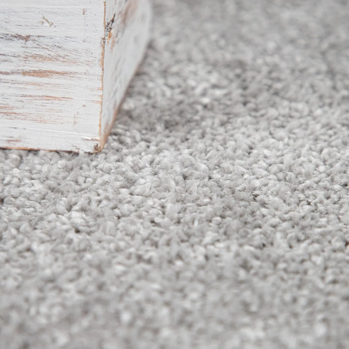 Solid Low-Pile Rug for Living Room in Plain Colors