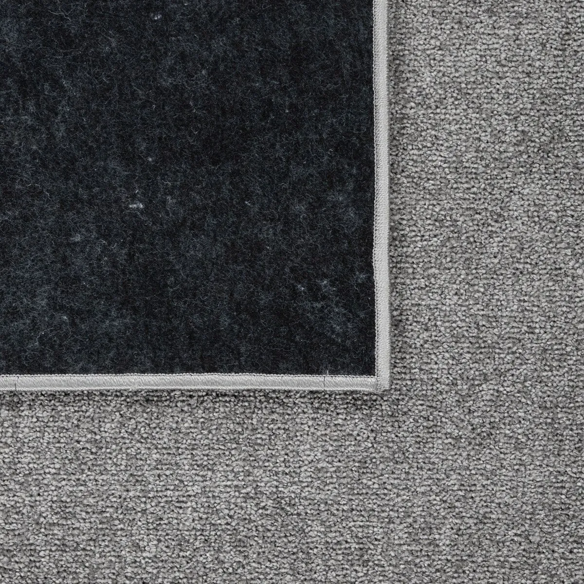Solid Low-Pile Rug for Living Room in Plain Colors