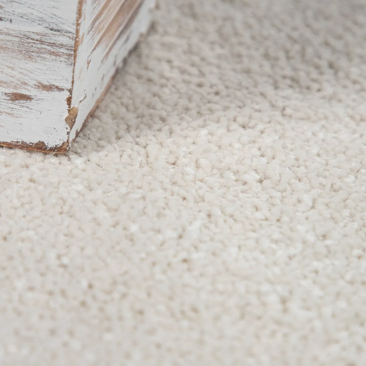 Solid Low-Pile Rug for Living Room in Plain Colors