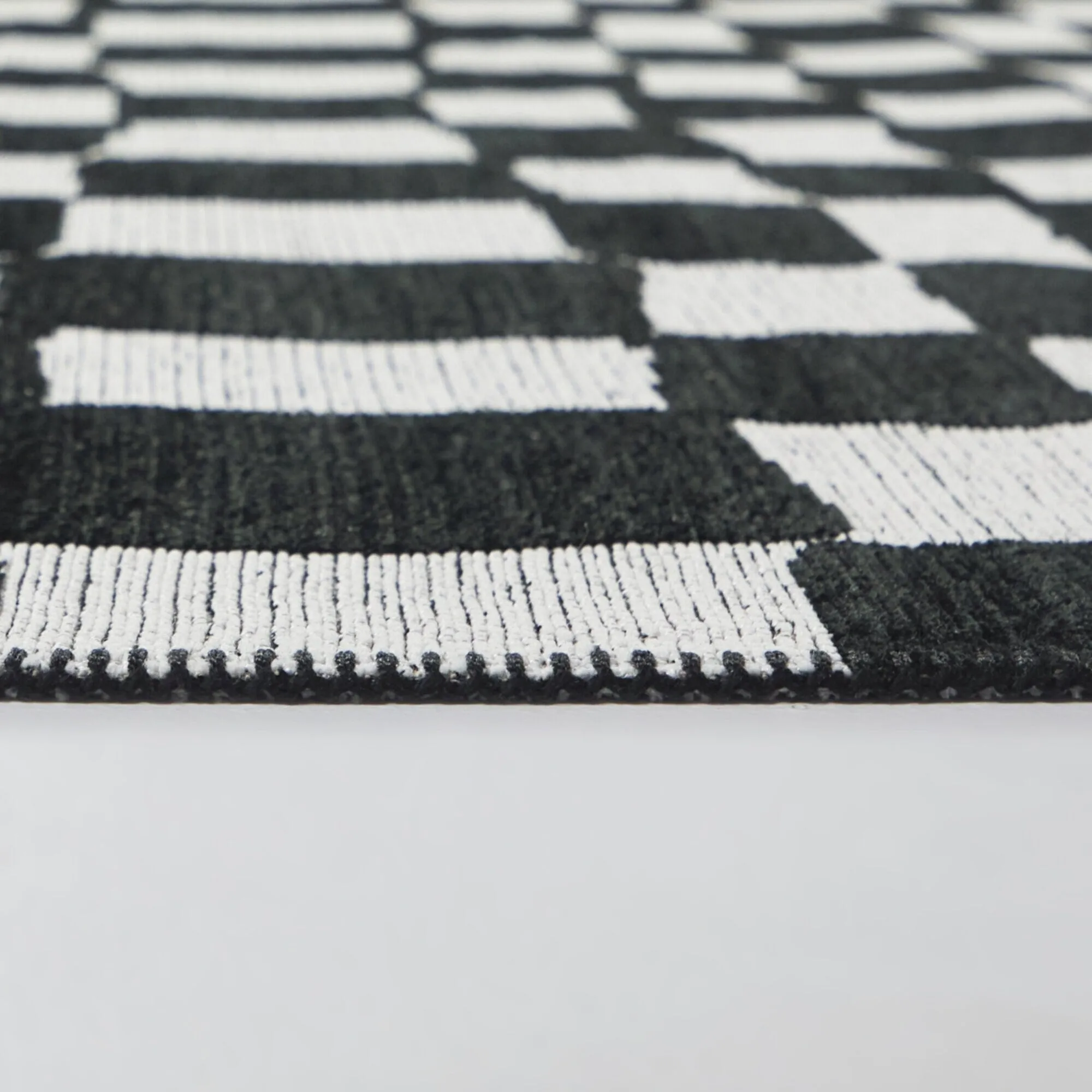 Straker Abstract Checkered Indoor/Outdoor Area Rug