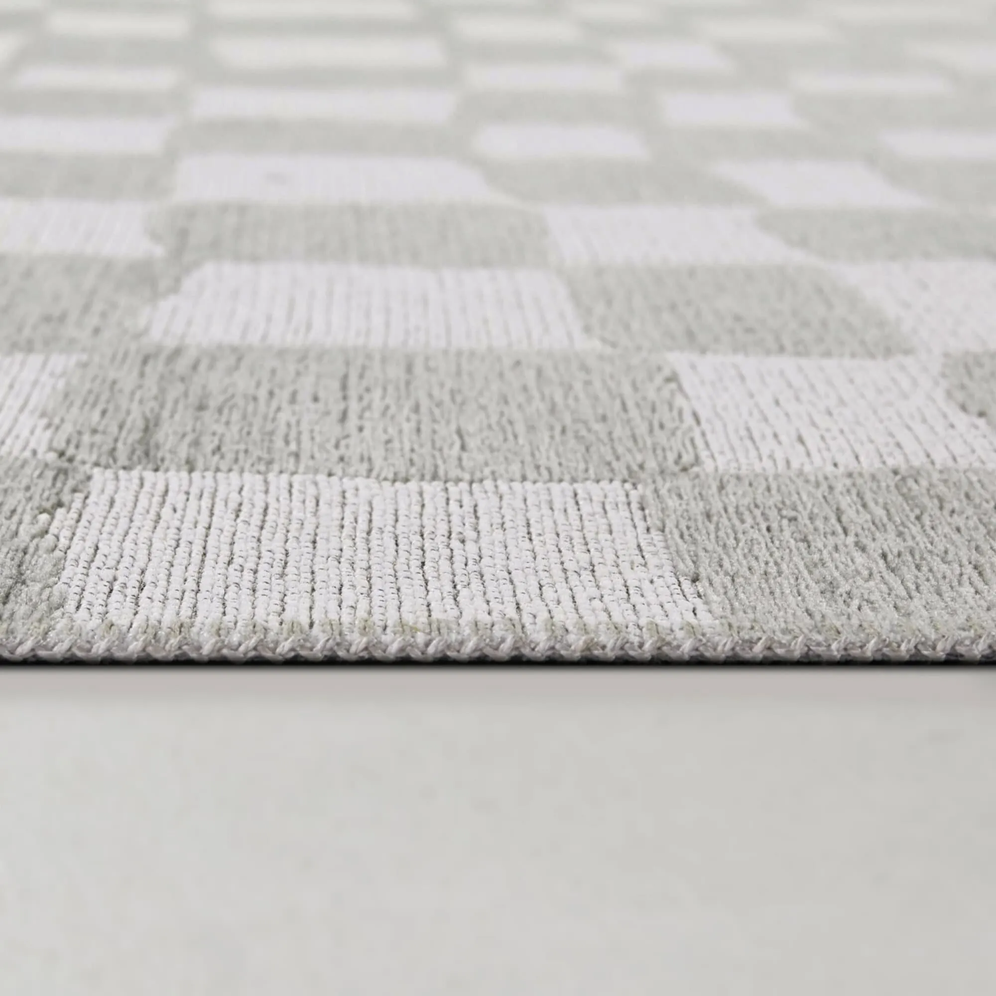 Straker Abstract Checkered Indoor/Outdoor Area Rug