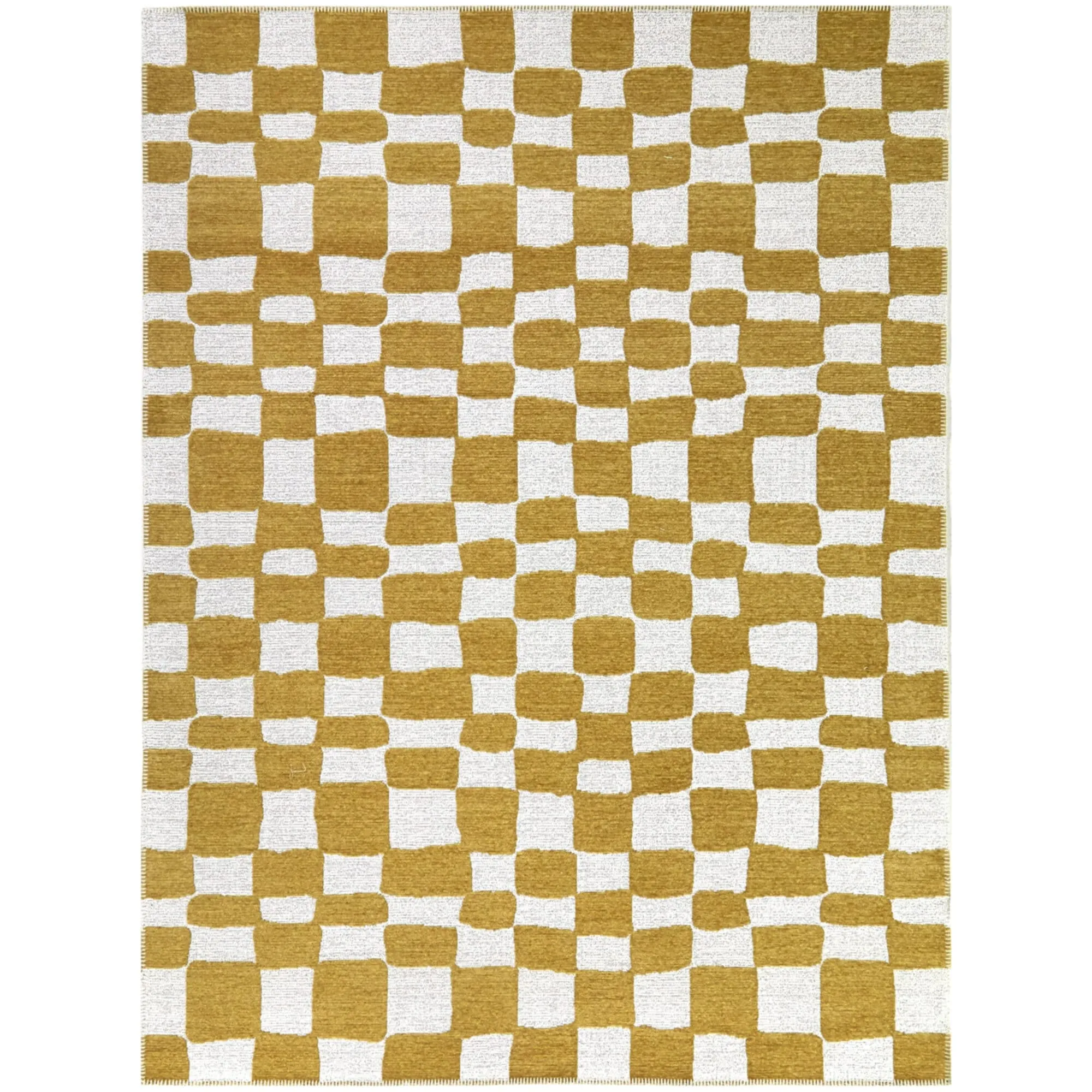 Straker Abstract Checkered Indoor/Outdoor Area Rug