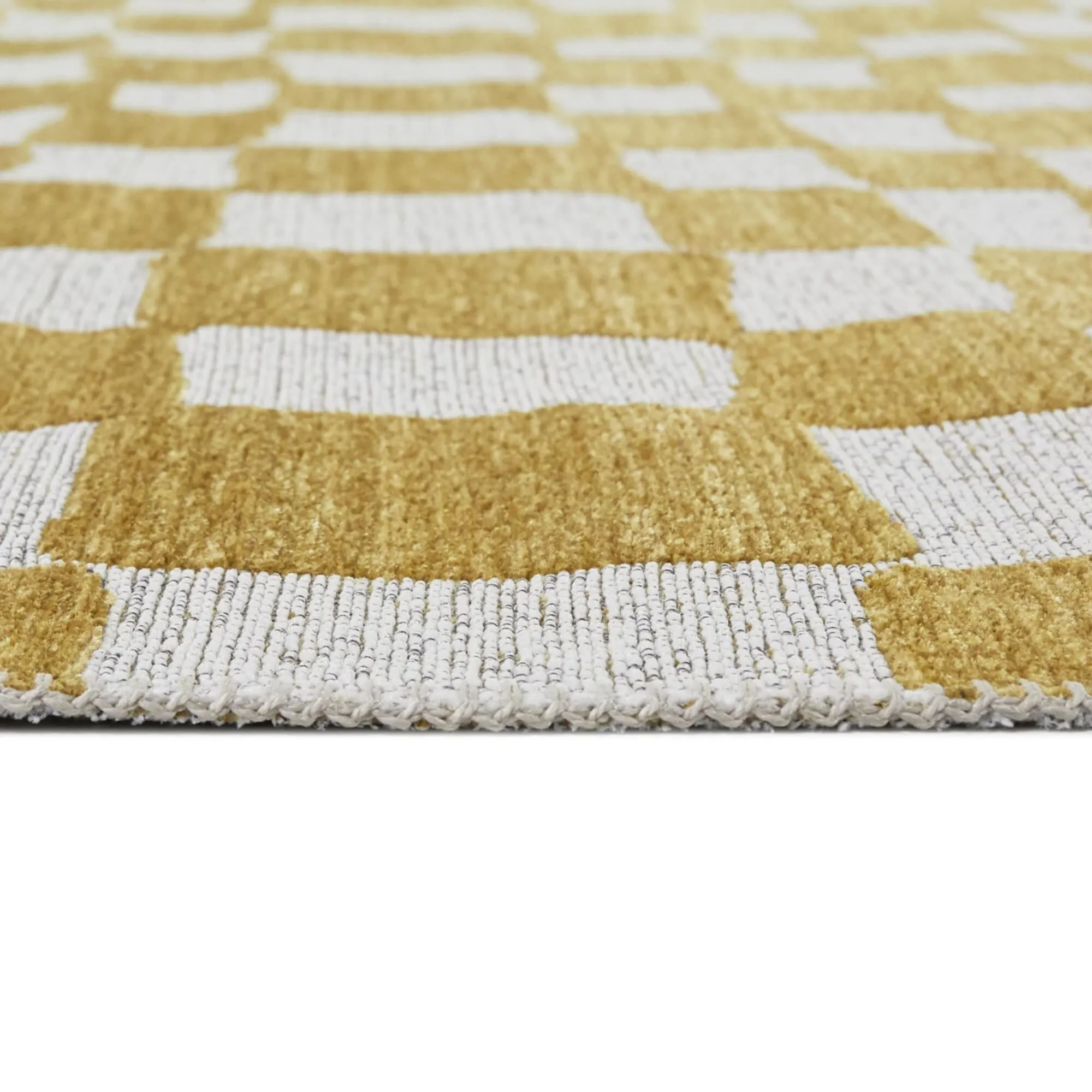 Straker Abstract Checkered Indoor/Outdoor Area Rug