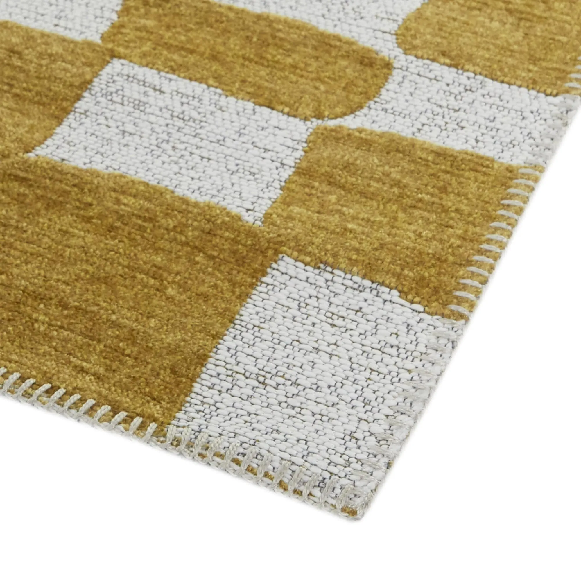 Straker Abstract Checkered Indoor/Outdoor Area Rug