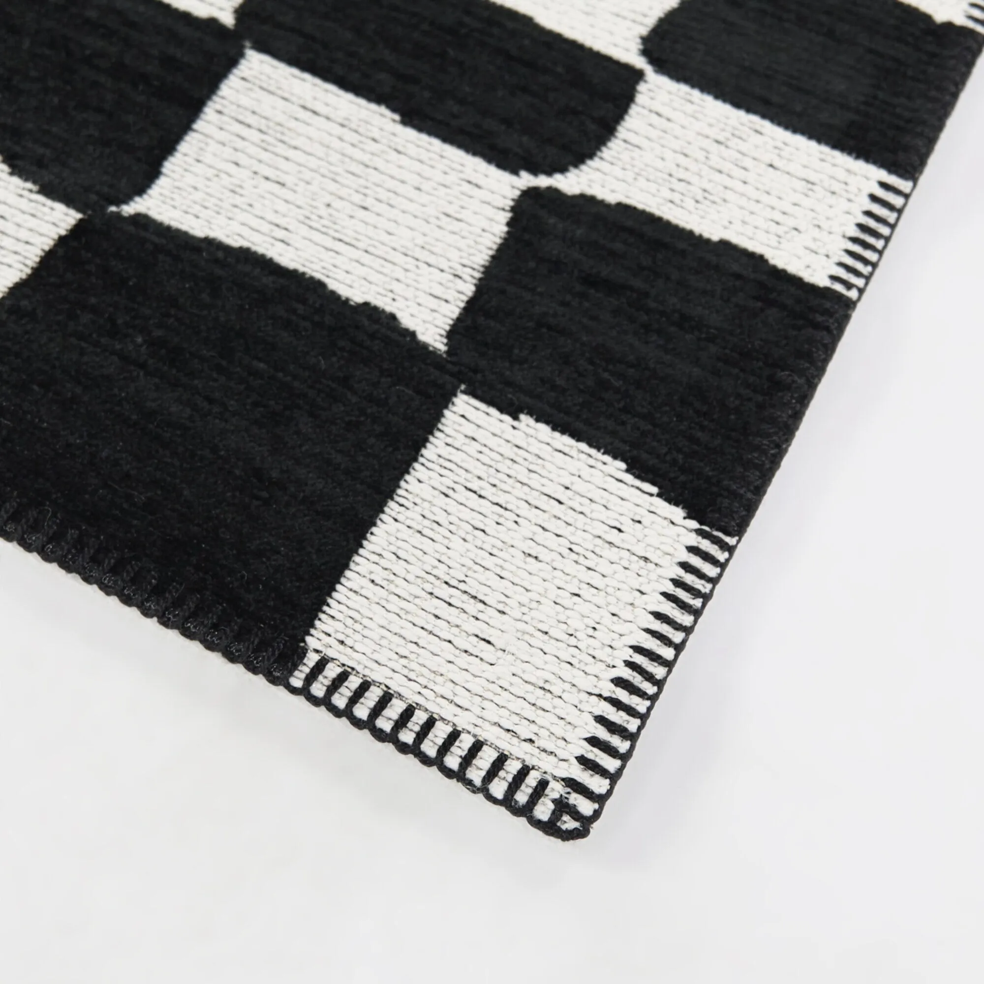 Straker Abstract Checkered Indoor/Outdoor Area Rug