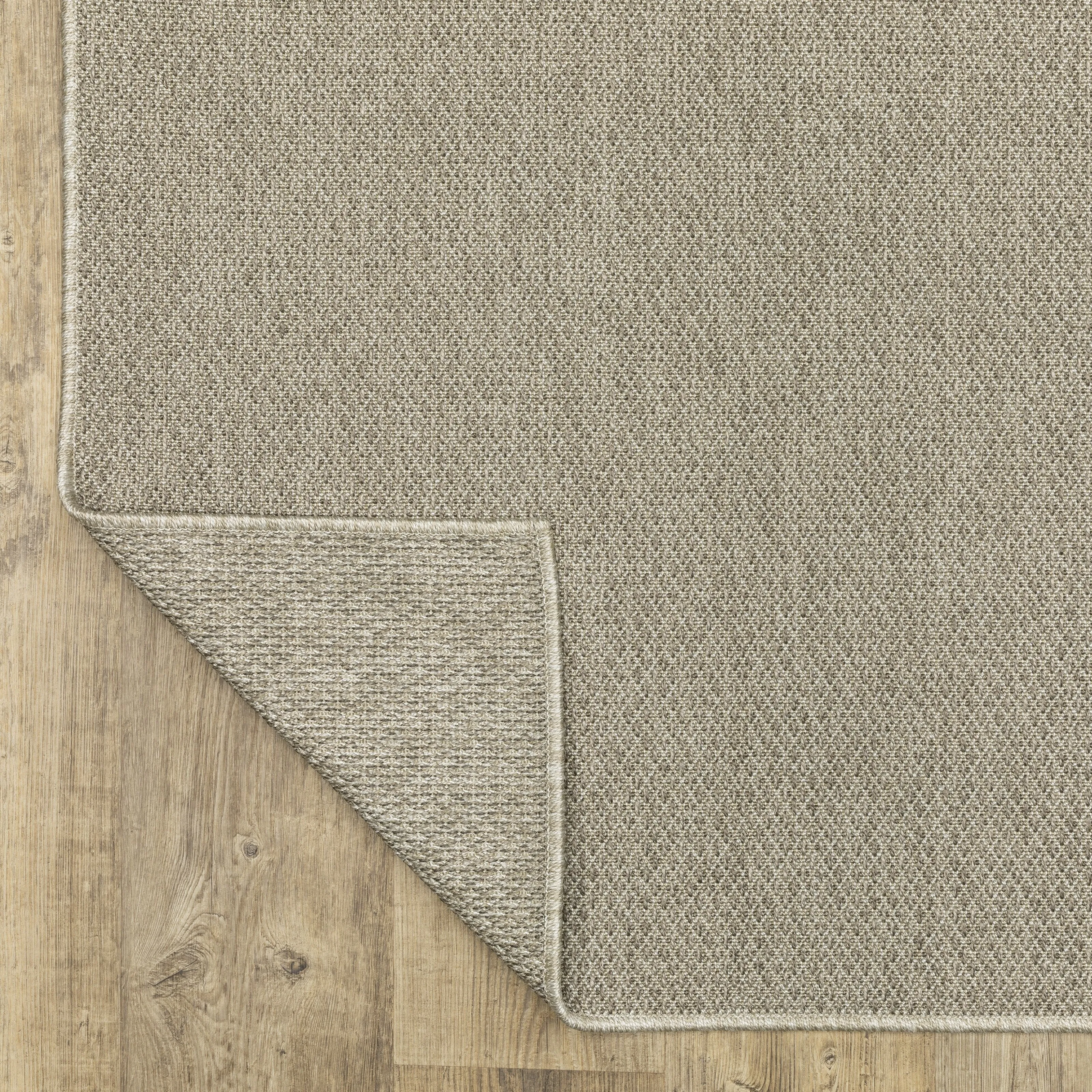 Style Haven Calayan Textured Diamond Grey Ultimate Performance Area Rug~