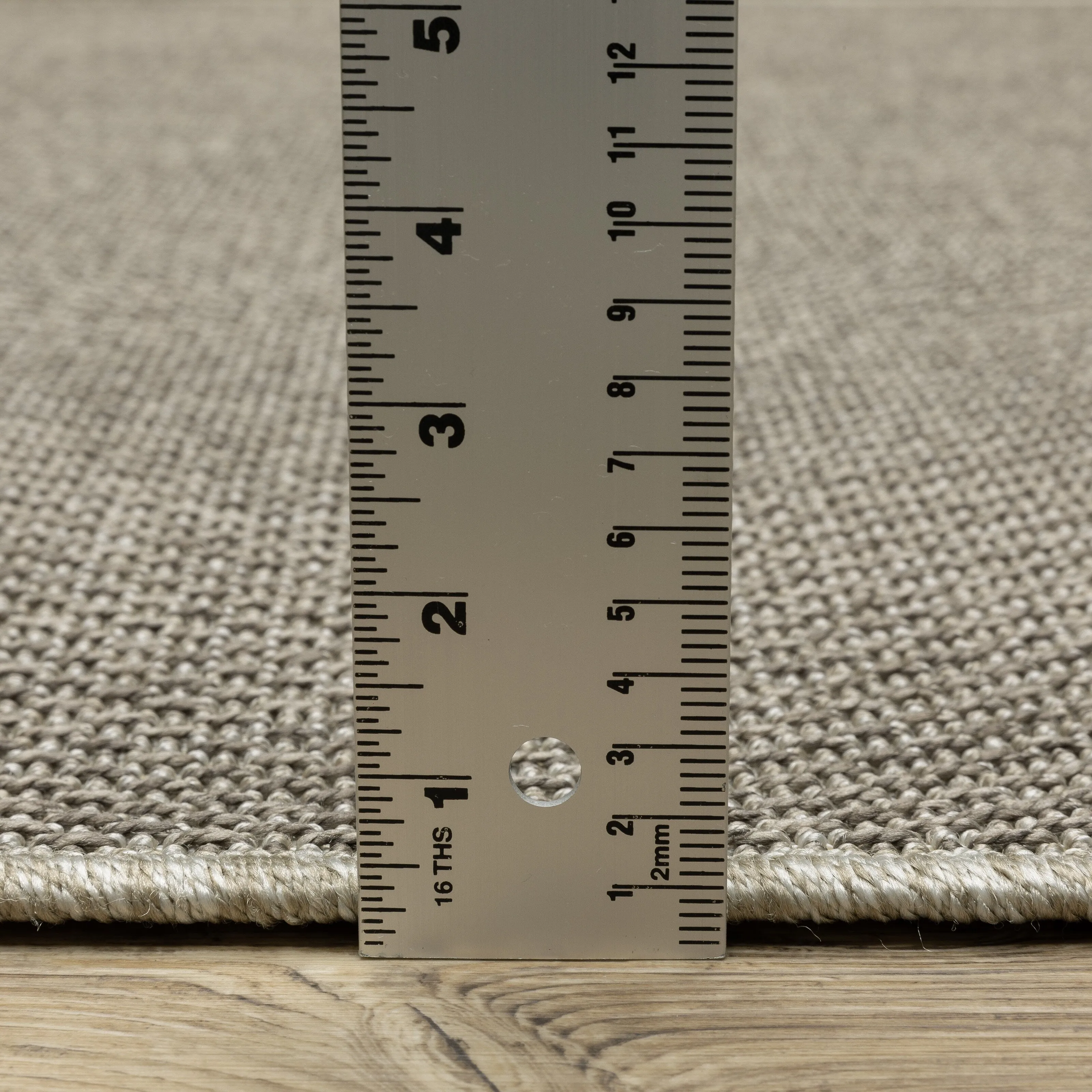 Style Haven Calayan Textured Diamond Grey Ultimate Performance Area Rug~