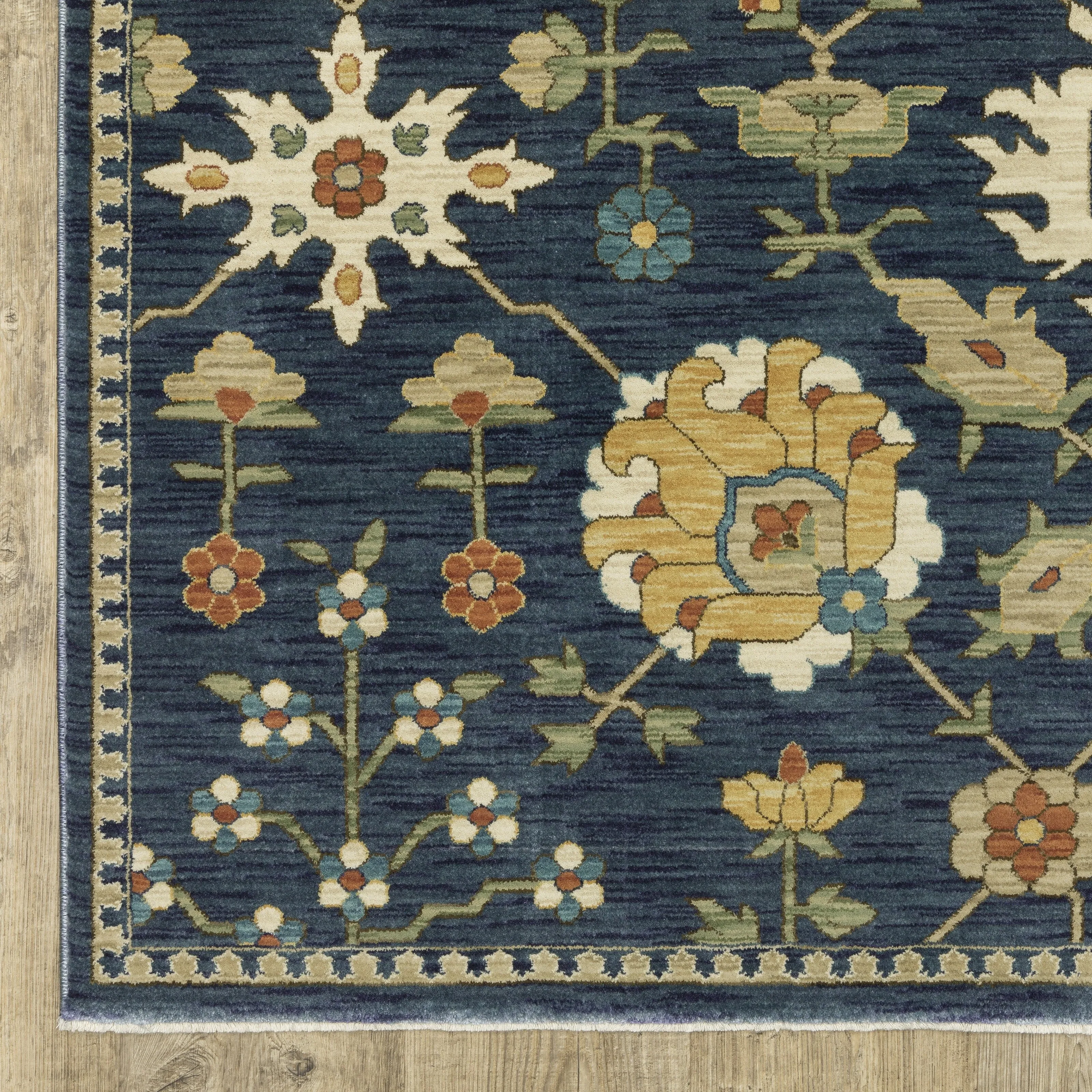 Style Haven Federica Bohemian Oriental Fringe Edge Area Rug