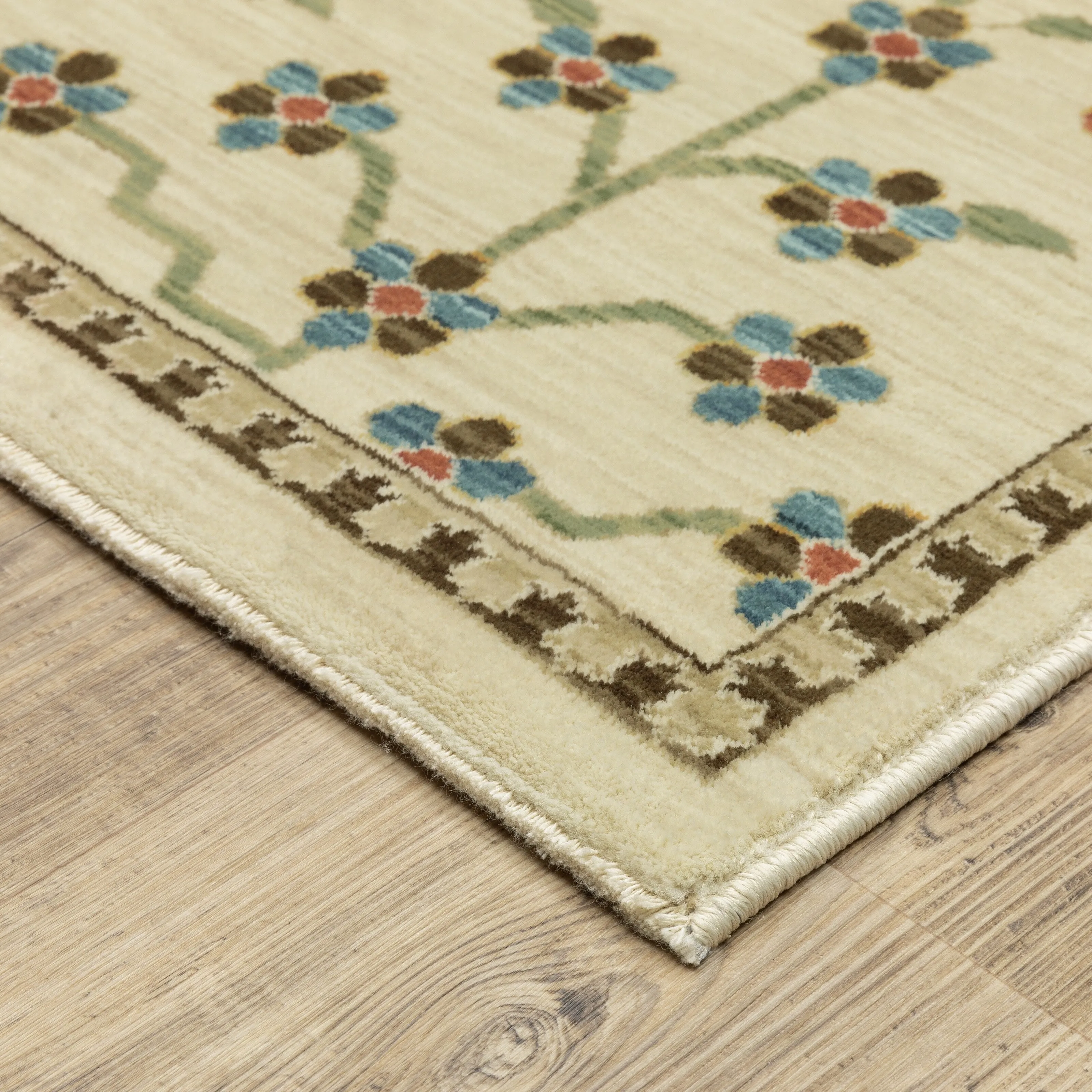 Style Haven Federica Bohemian Oriental Fringe Edge Area Rug