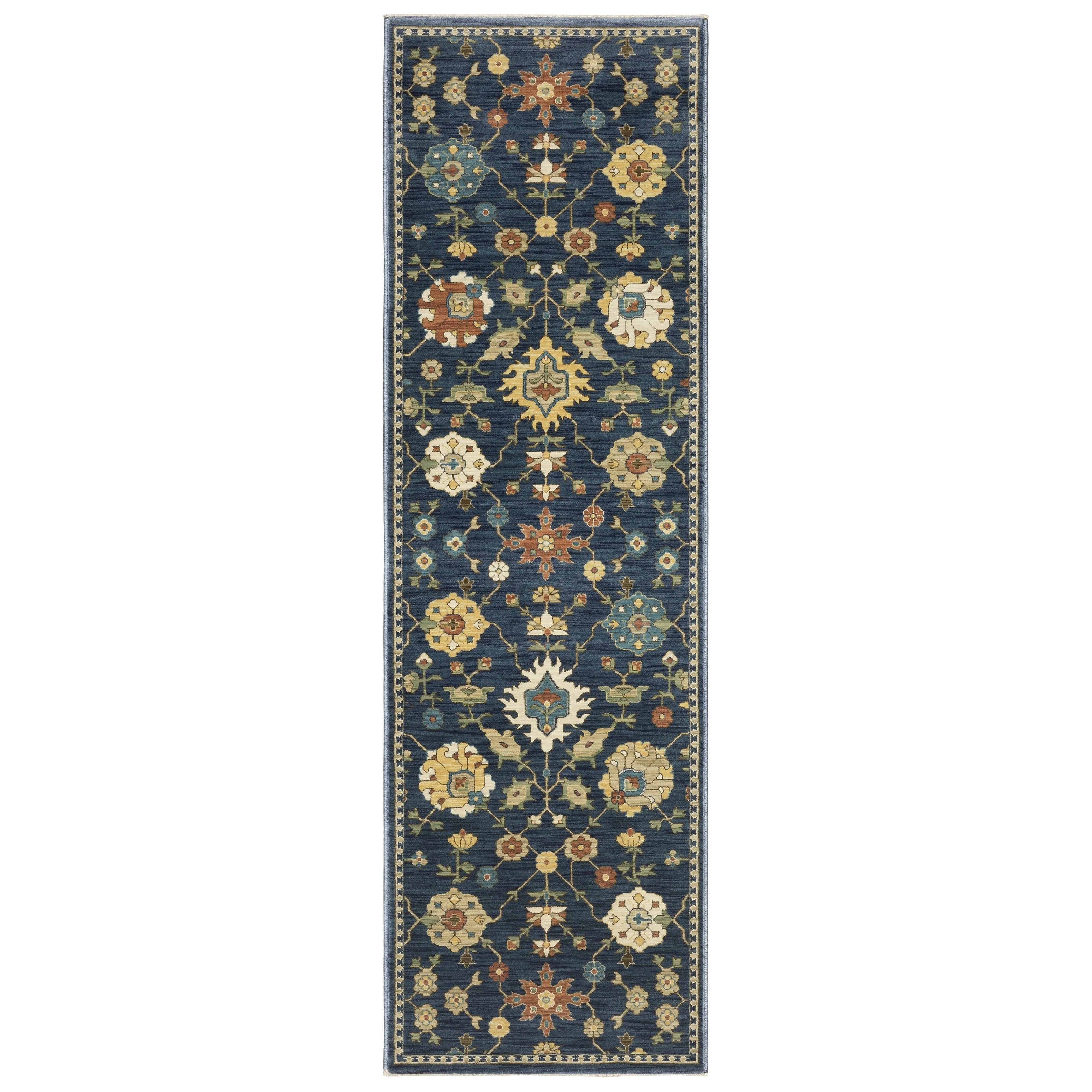 Style Haven Federica Bohemian Oriental Fringe Edge Area Rug