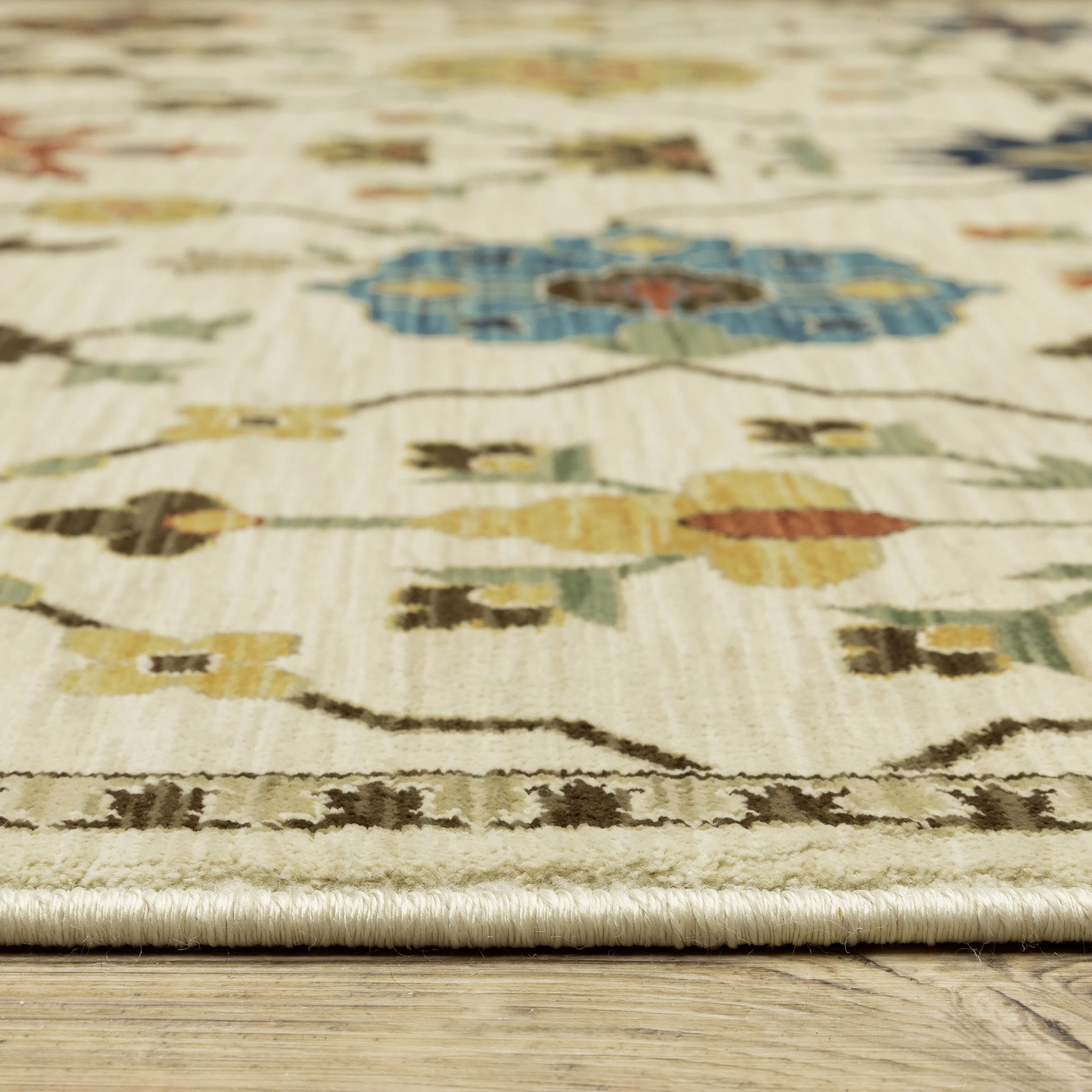 Style Haven Federica Bohemian Oriental Fringe Edge Area Rug