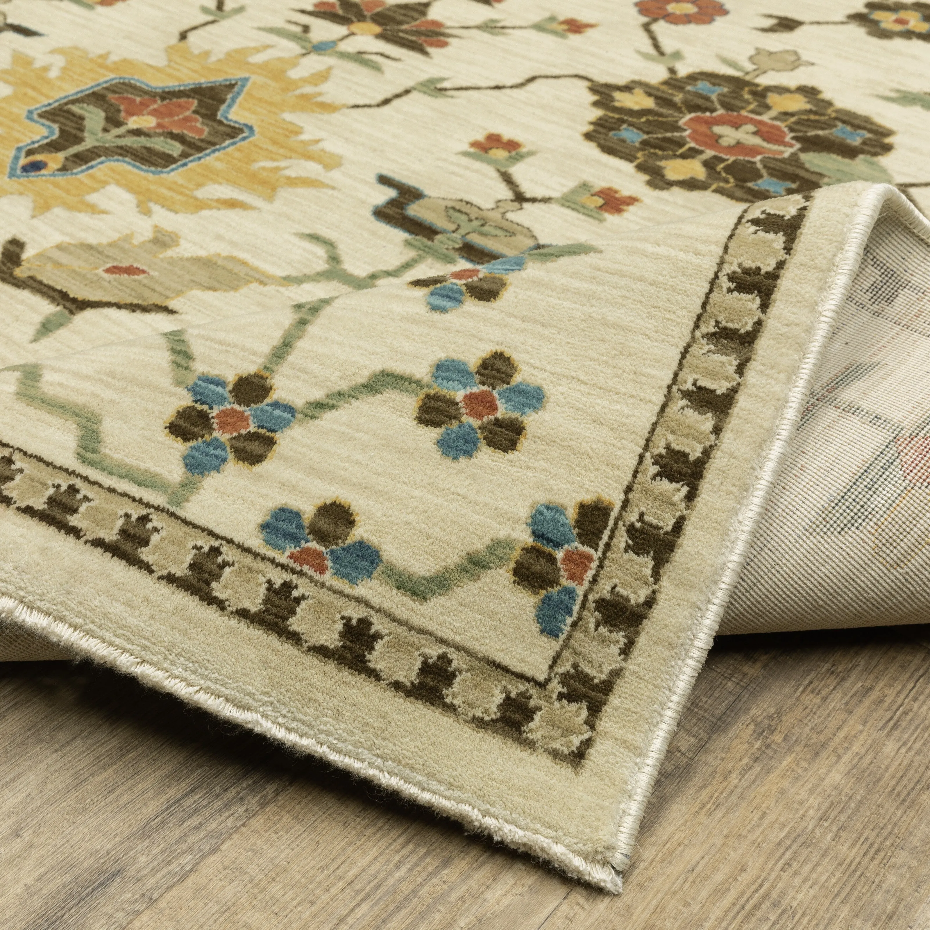Style Haven Federica Bohemian Oriental Fringe Edge Area Rug