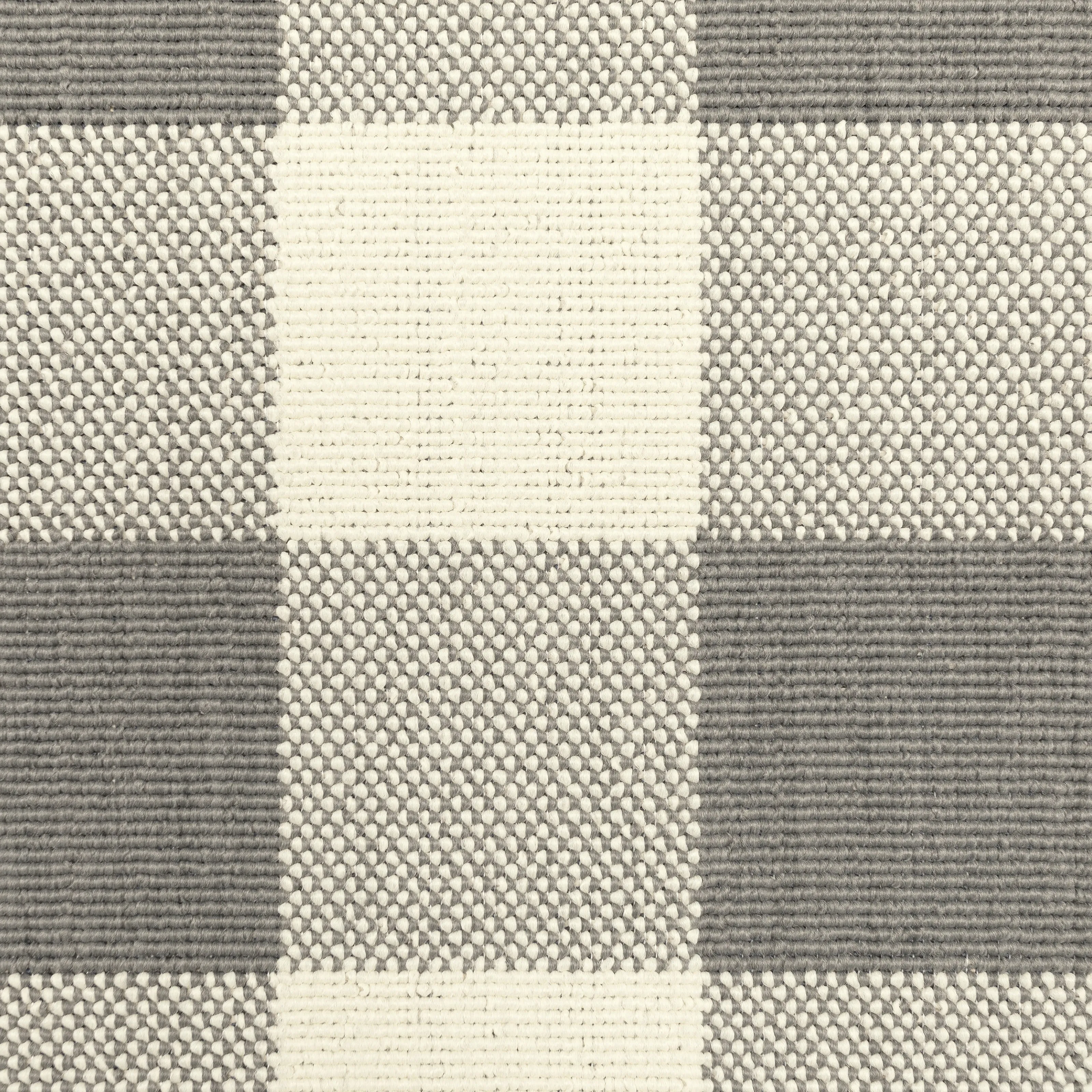 Style Haven Gingham Check Indoor/Outdoor Area Rug..