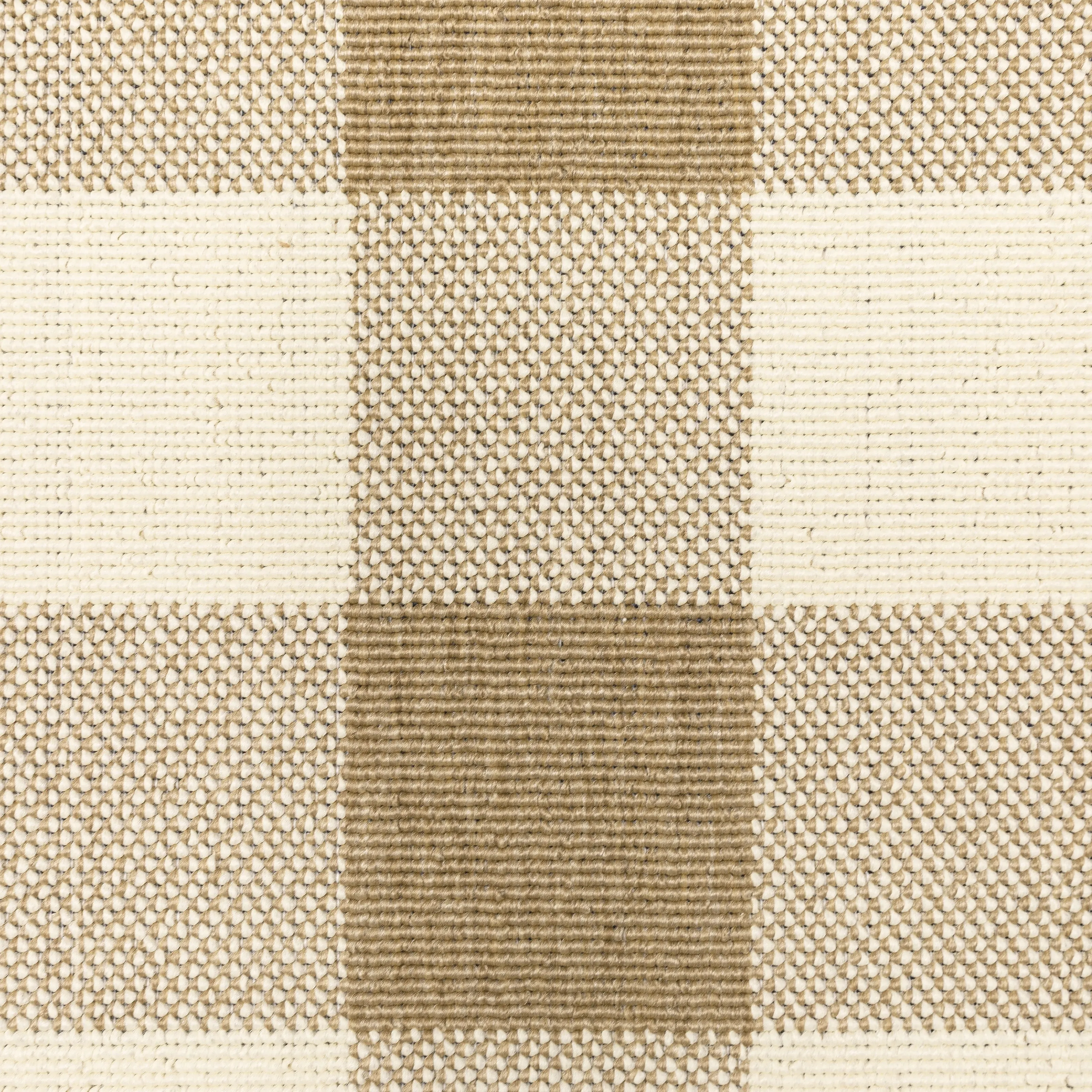 Style Haven Gingham Check Indoor/Outdoor Area Rug..