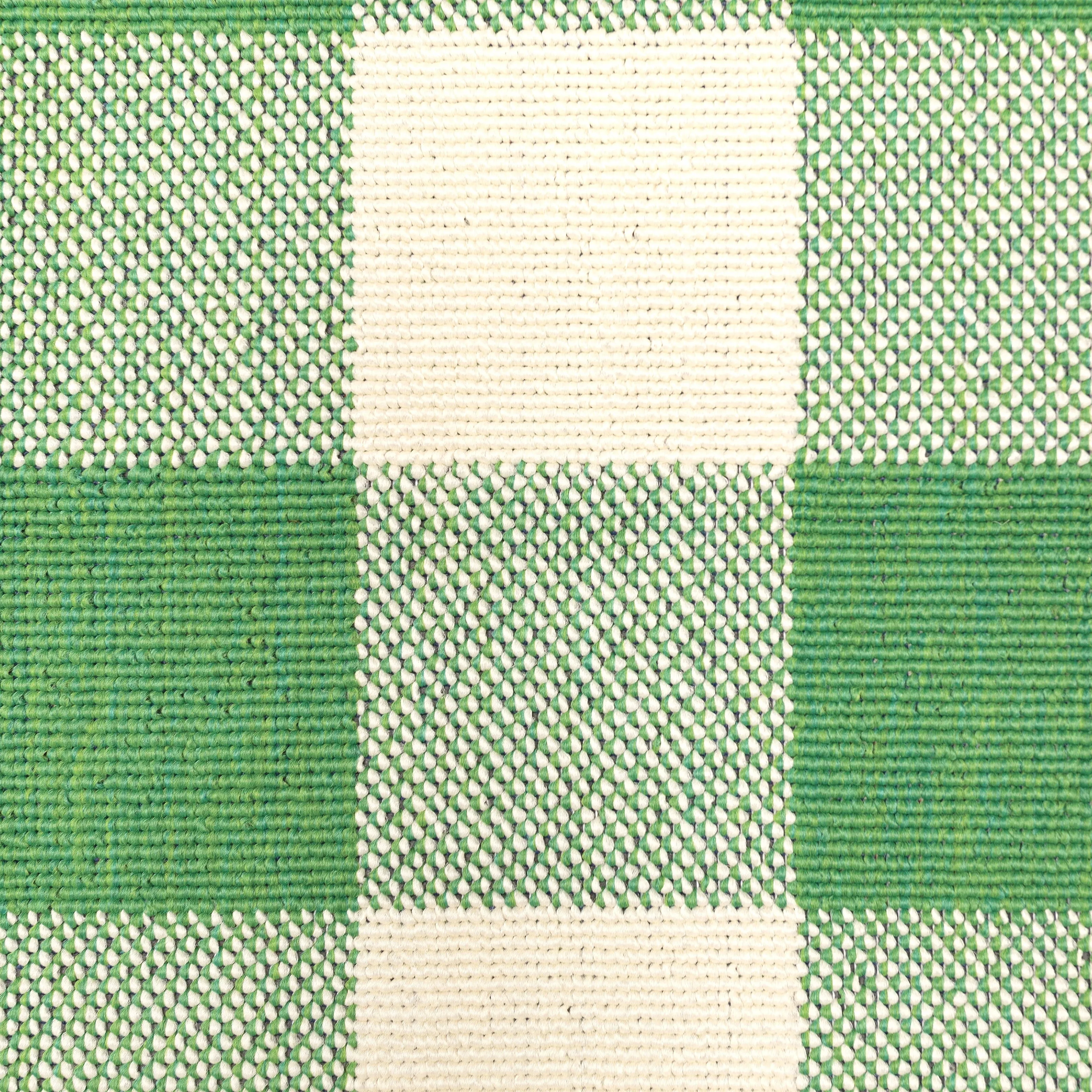 Style Haven Gingham Check Indoor/Outdoor Area Rug..
