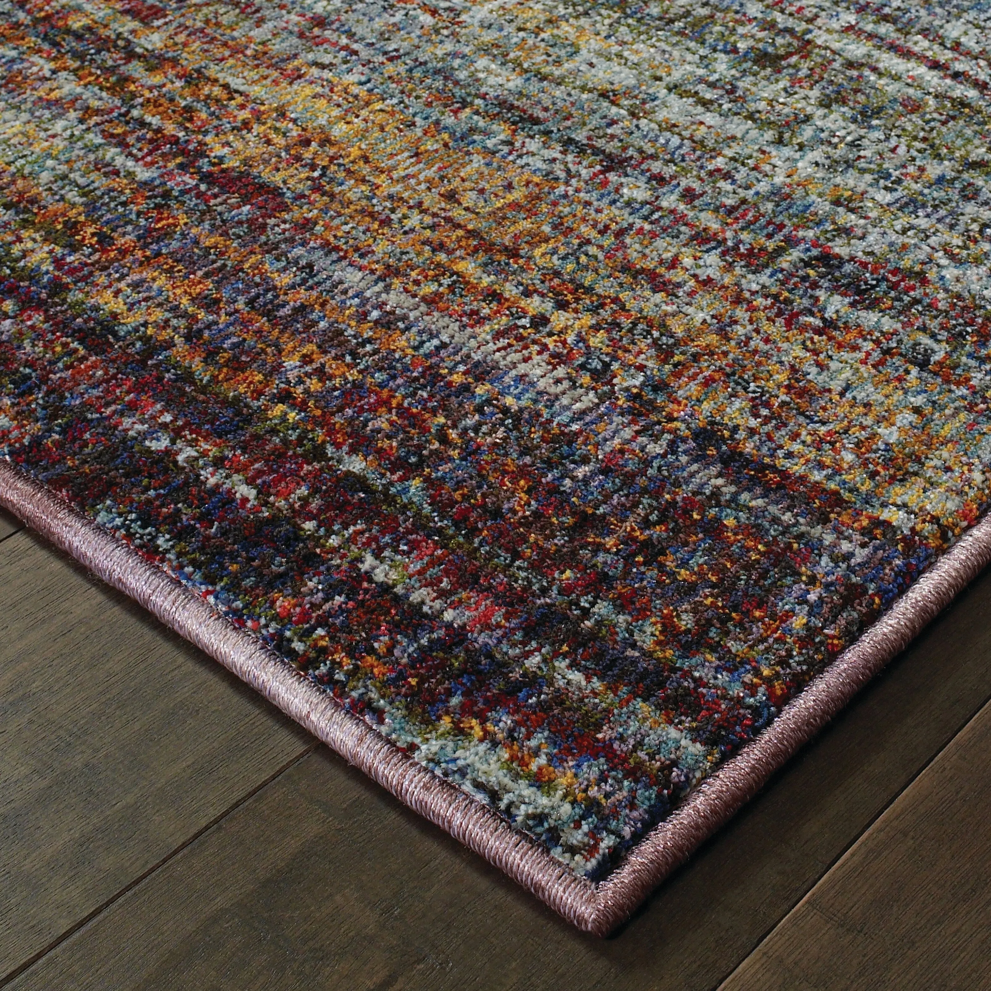 Style Haven Halden Textural Stripes Area Rug