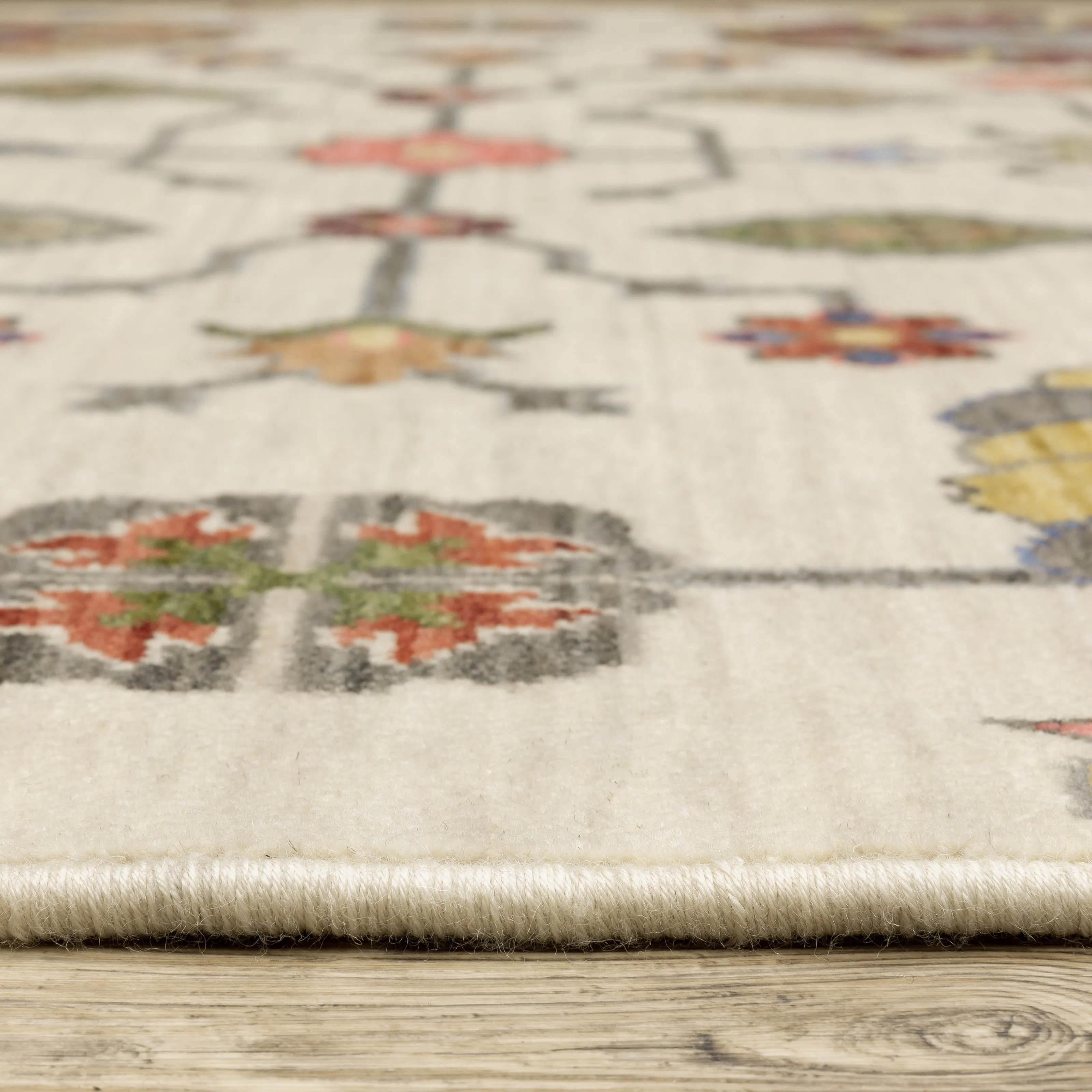 Style Haven Lawson Classic Bohemian Wool Fringe Edge Area Rug