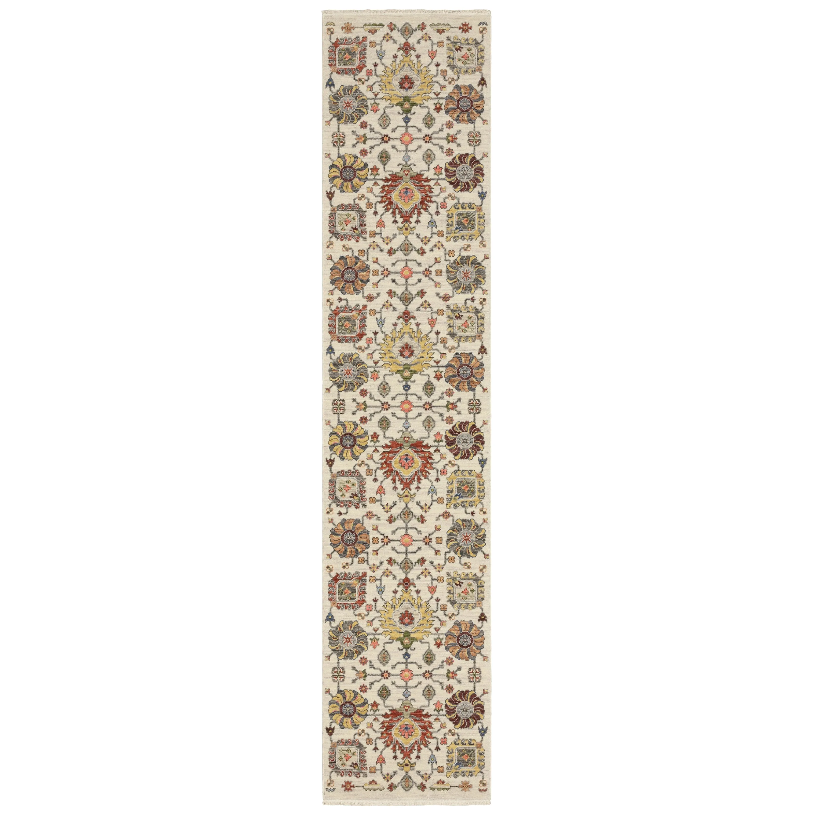 Style Haven Lawson Classic Bohemian Wool Fringe Edge Area Rug