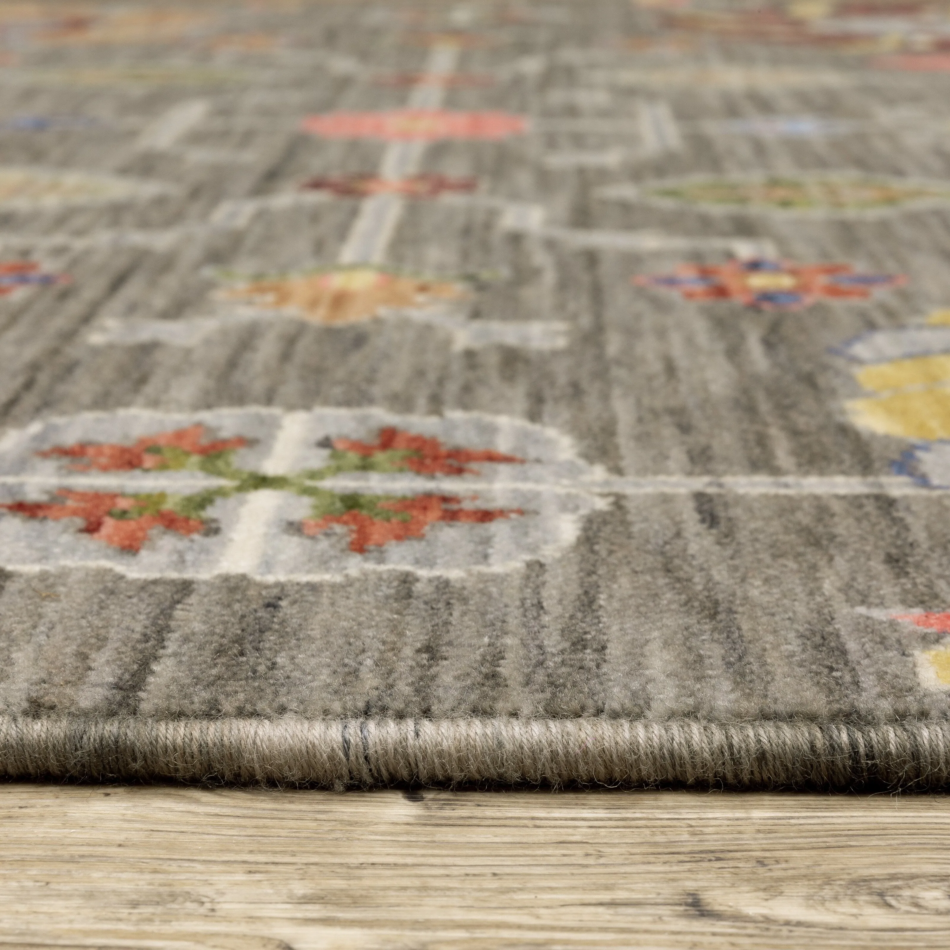 Style Haven Lawson Classic Bohemian Wool Fringe Edge Area Rug