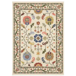 Style Haven Lawson Traditional Bordered Wool Fringe Edge Area Rug