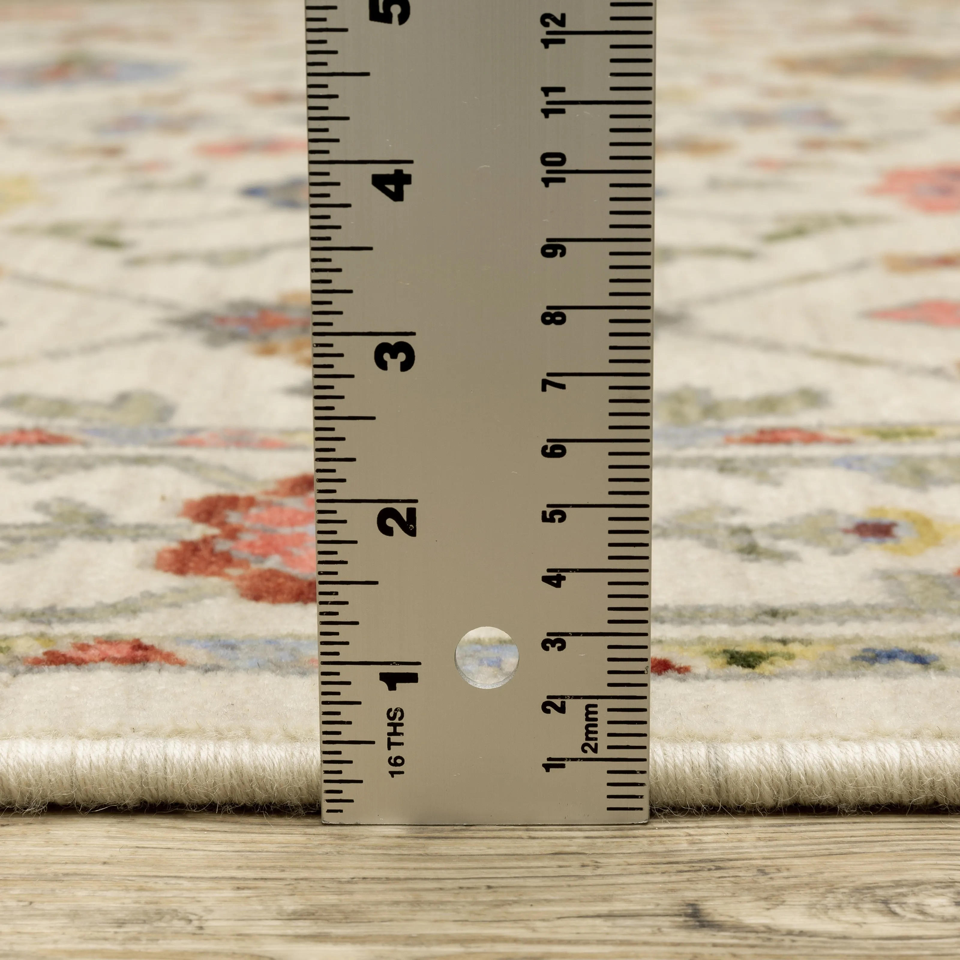 Style Haven Lawson Traditional Floral Wool Fringe Edge Area Rug