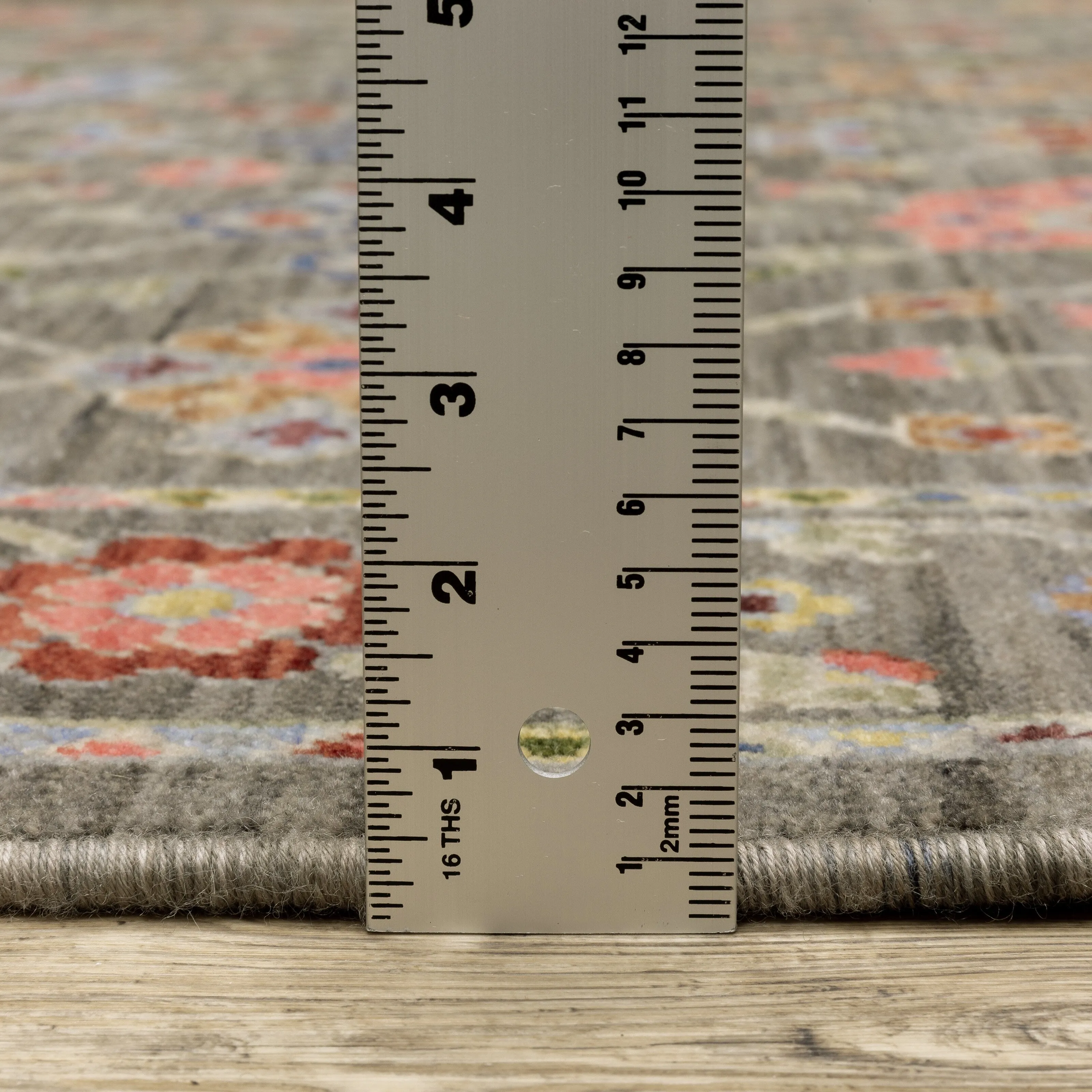 Style Haven Lawson Traditional Floral Wool Fringe Edge Area Rug
