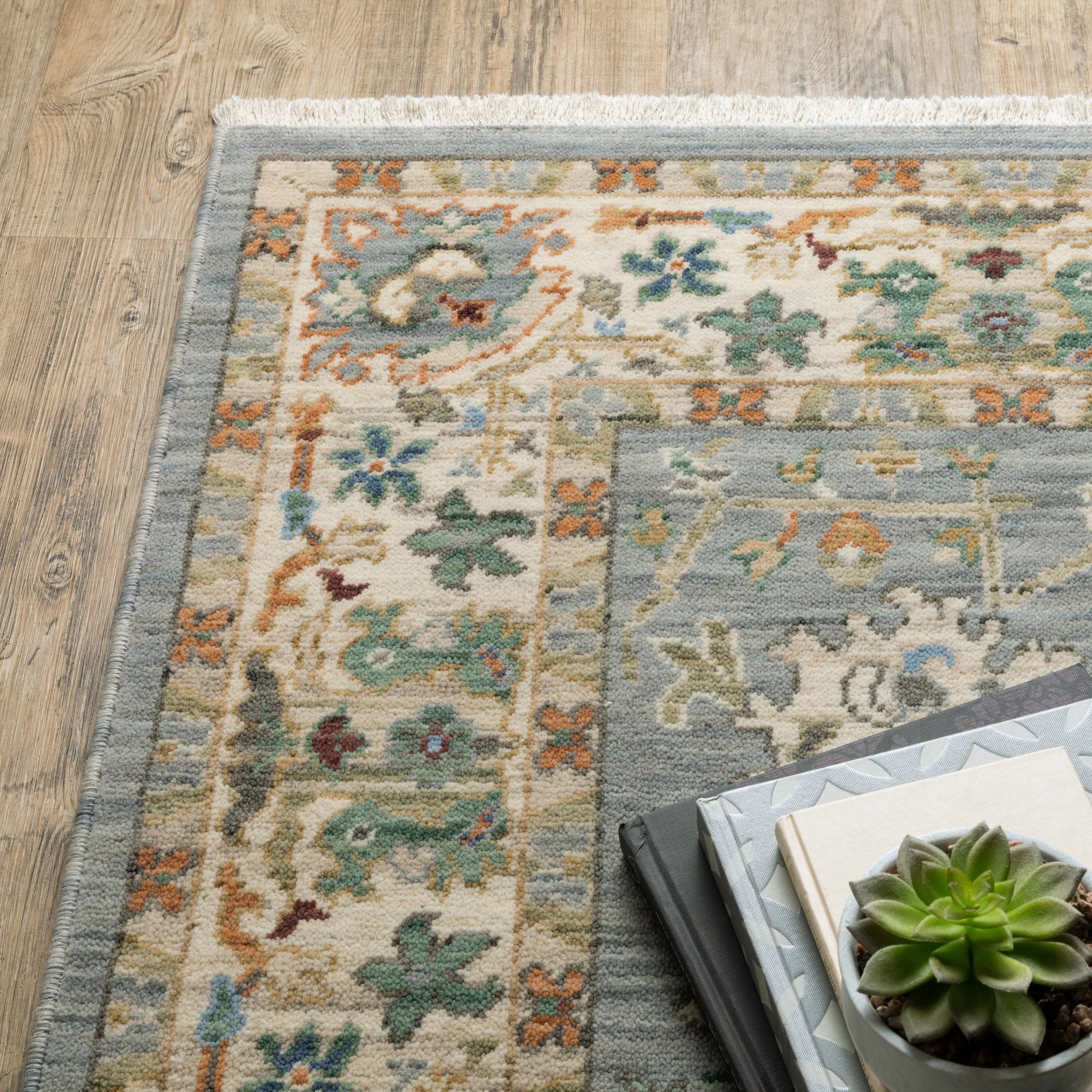 Style Haven Lawson Traditional Persian Indoor Wool Fringe Edge Area Rug