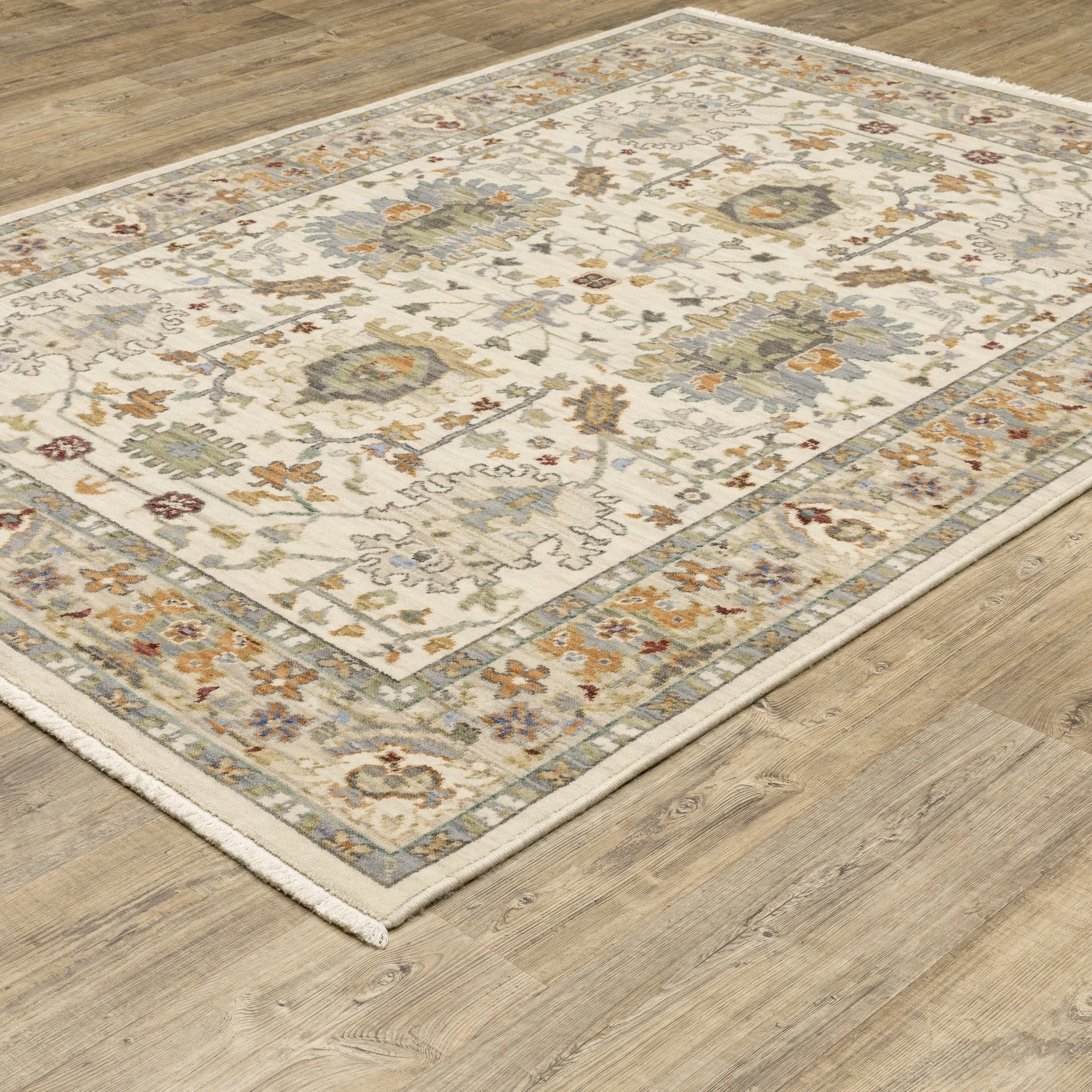 Style Haven Lawson Traditional Persian Indoor Wool Fringe Edge Area Rug