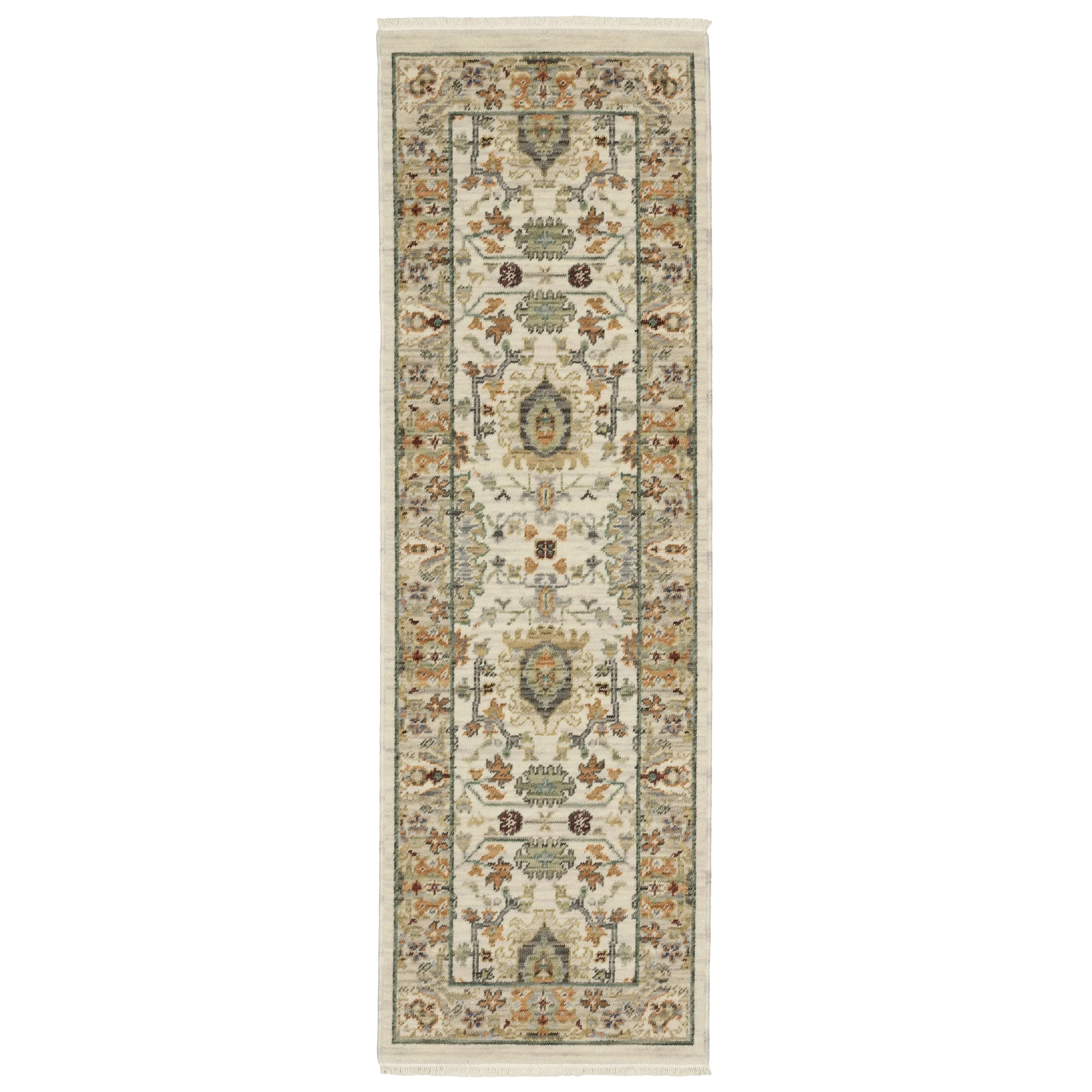 Style Haven Lawson Traditional Persian Indoor Wool Fringe Edge Area Rug