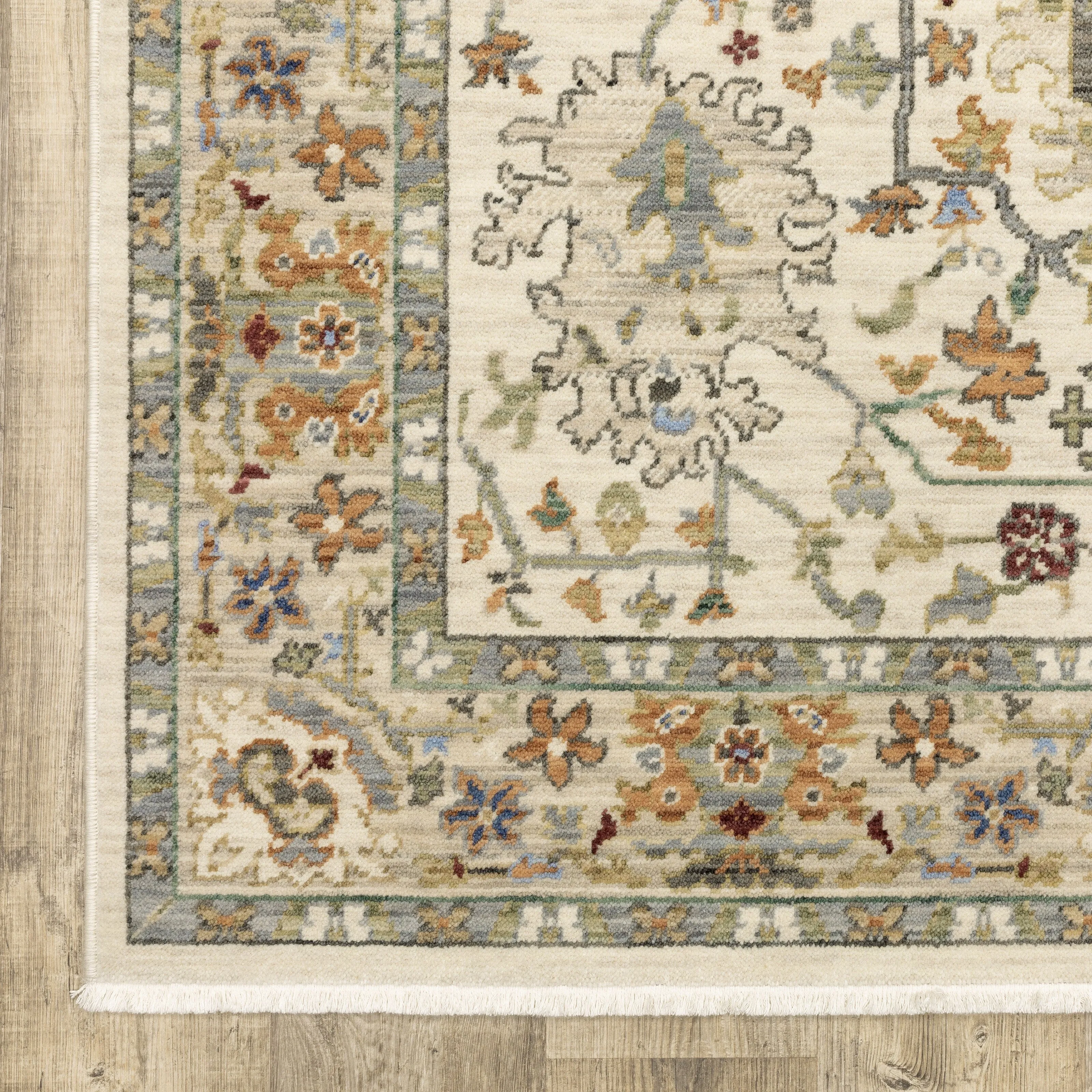 Style Haven Lawson Traditional Persian Indoor Wool Fringe Edge Area Rug
