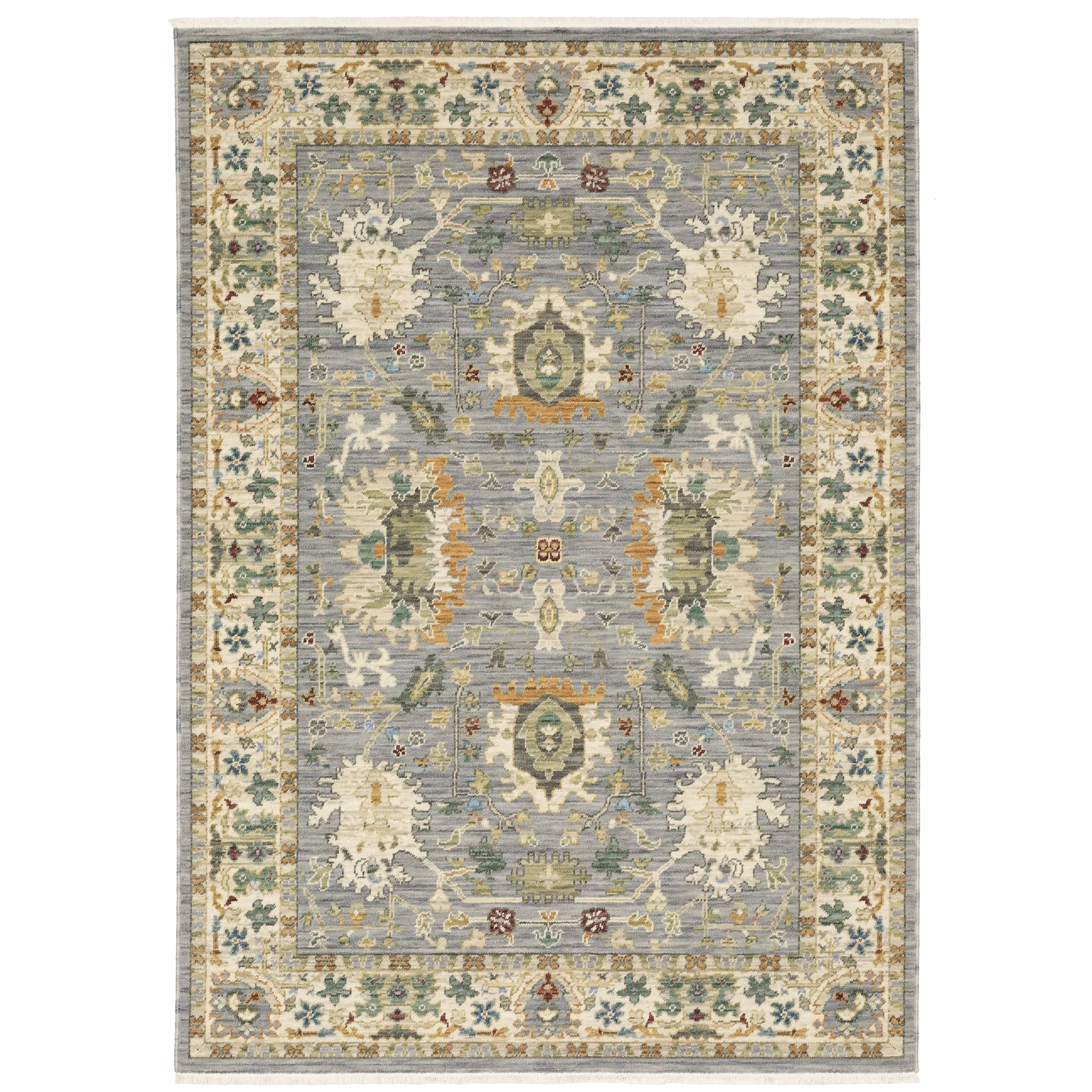 Style Haven Lawson Traditional Persian Indoor Wool Fringe Edge Area Rug