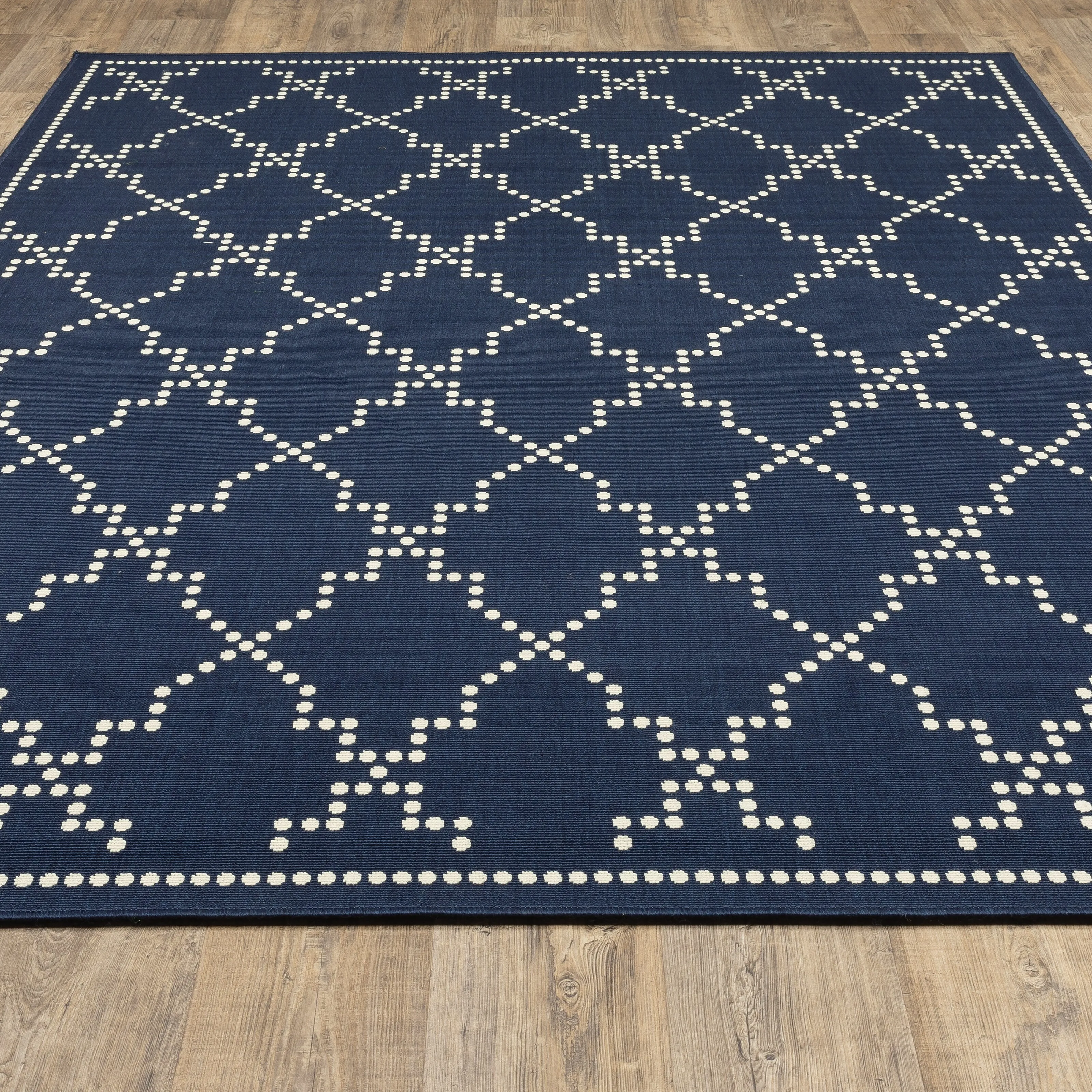 Style Haven Marianna Geometric Trellis Indoor Outdoor Area Rug