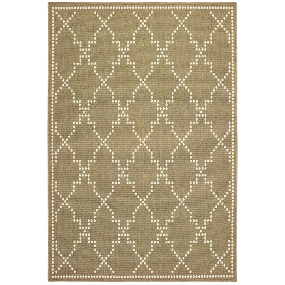 Style Haven Marianna Geometric Trellis Indoor Outdoor Area Rug