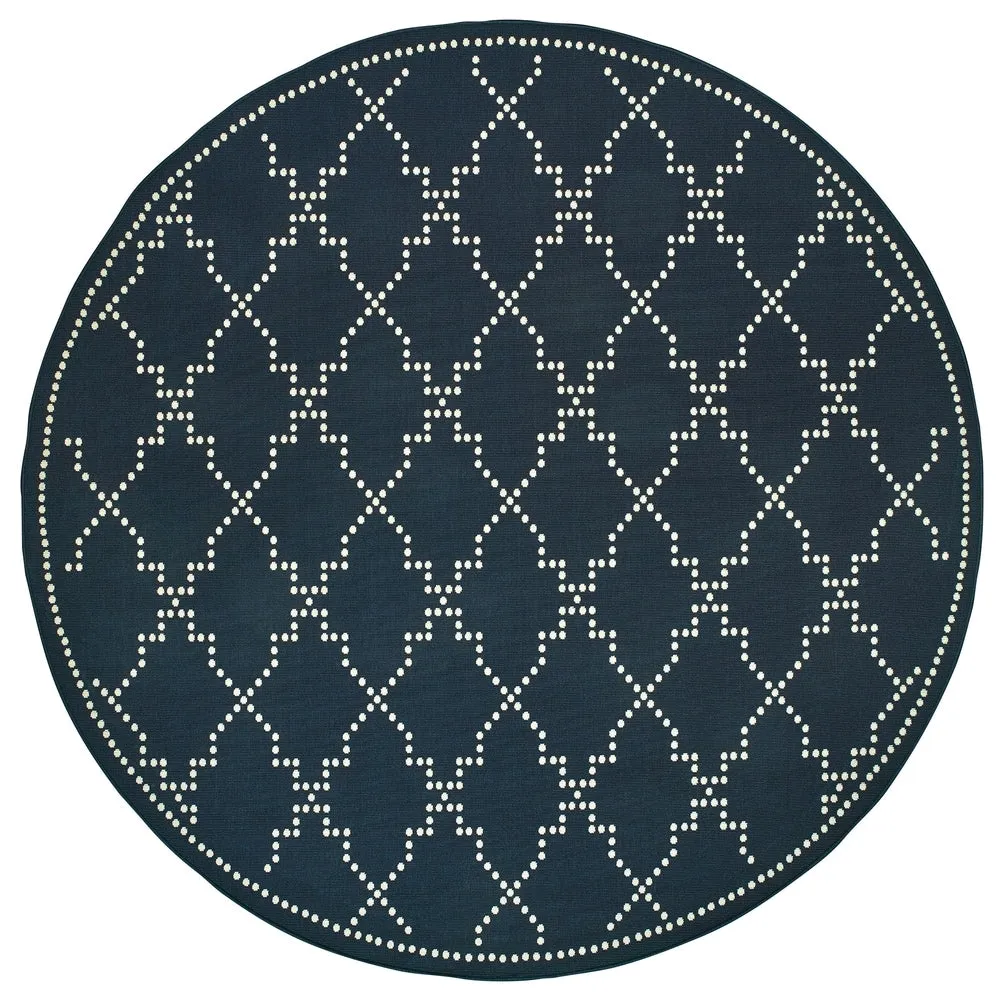 Style Haven Marianna Geometric Trellis Indoor Outdoor Area Rug