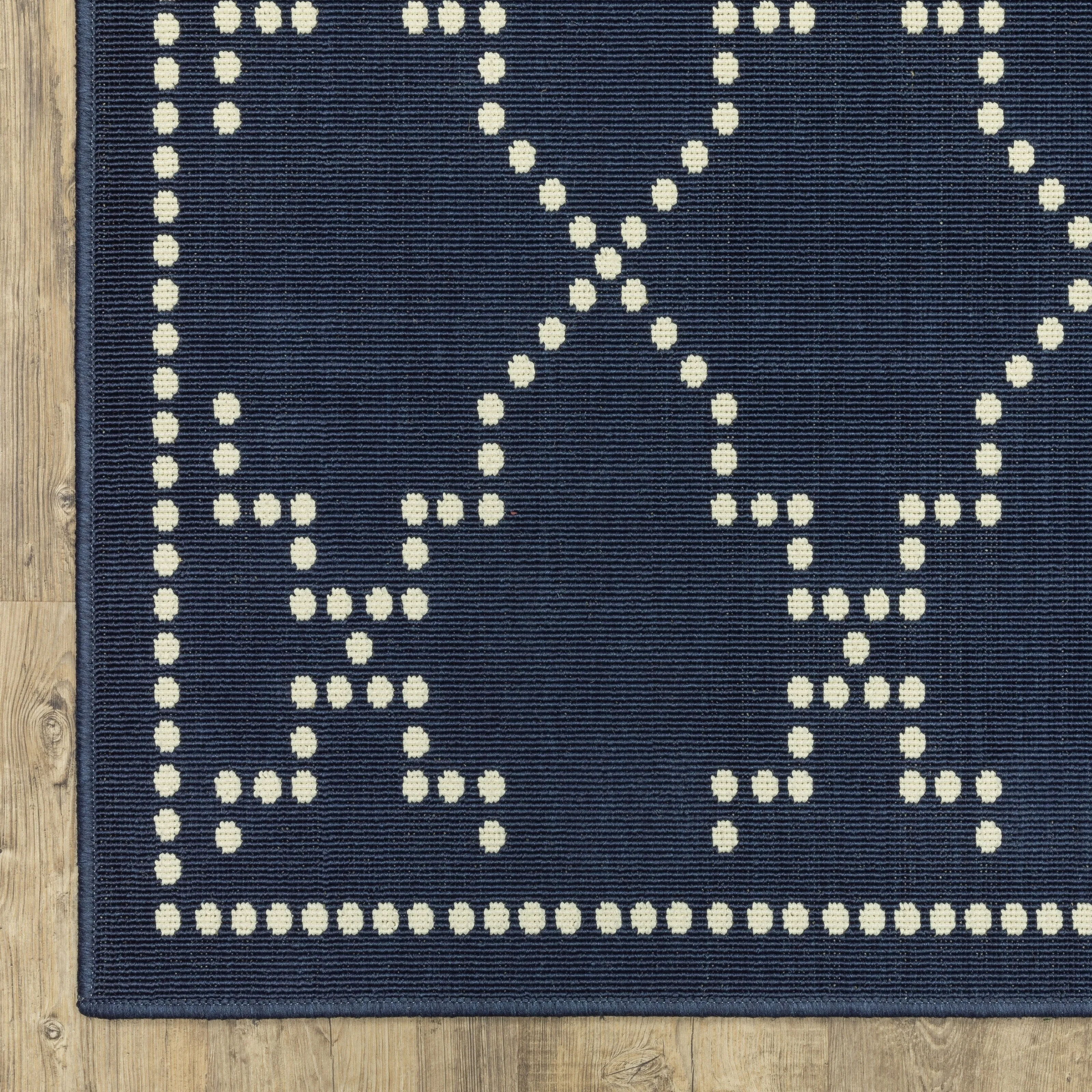 Style Haven Marianna Geometric Trellis Indoor Outdoor Area Rug