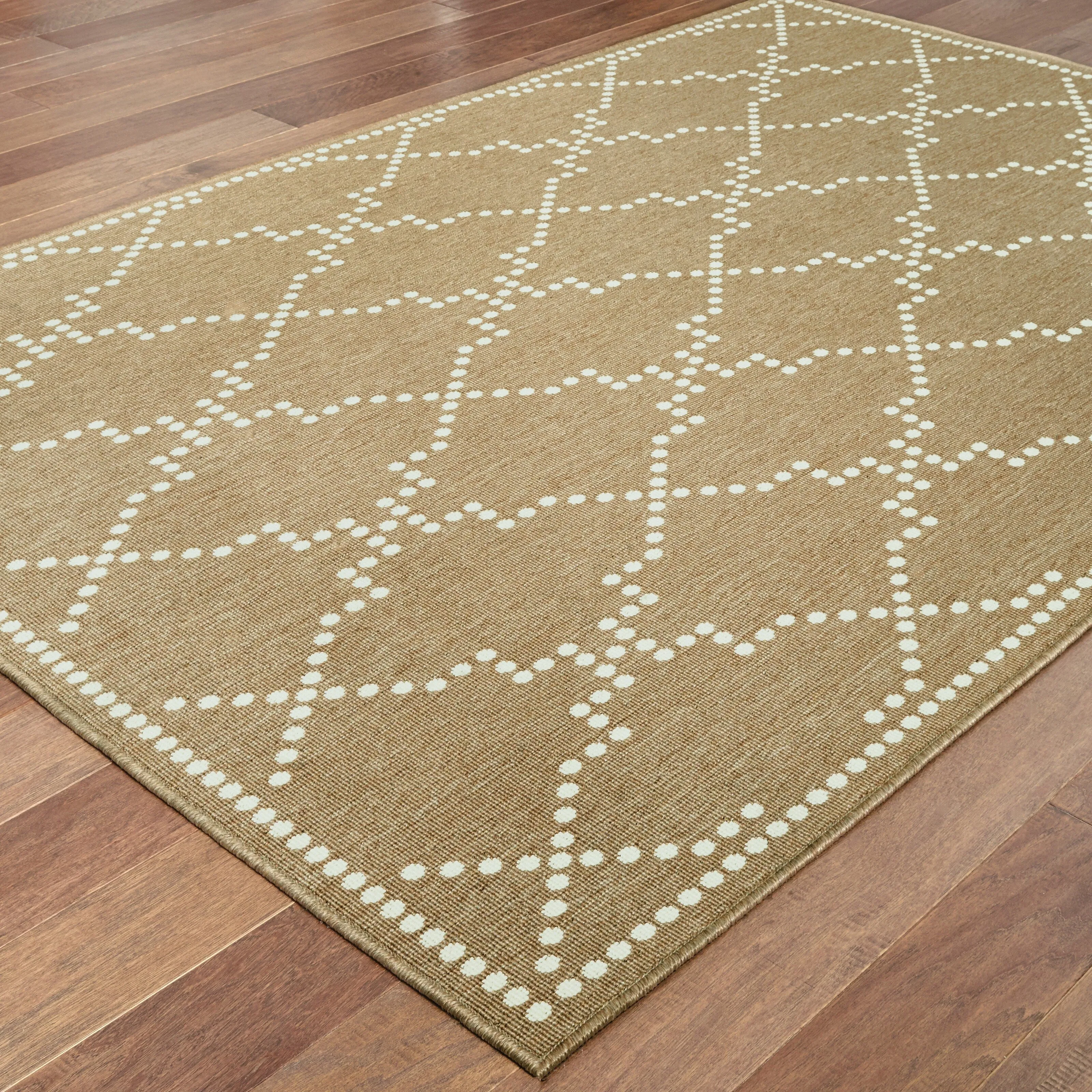Style Haven Marianna Geometric Trellis Indoor Outdoor Area Rug