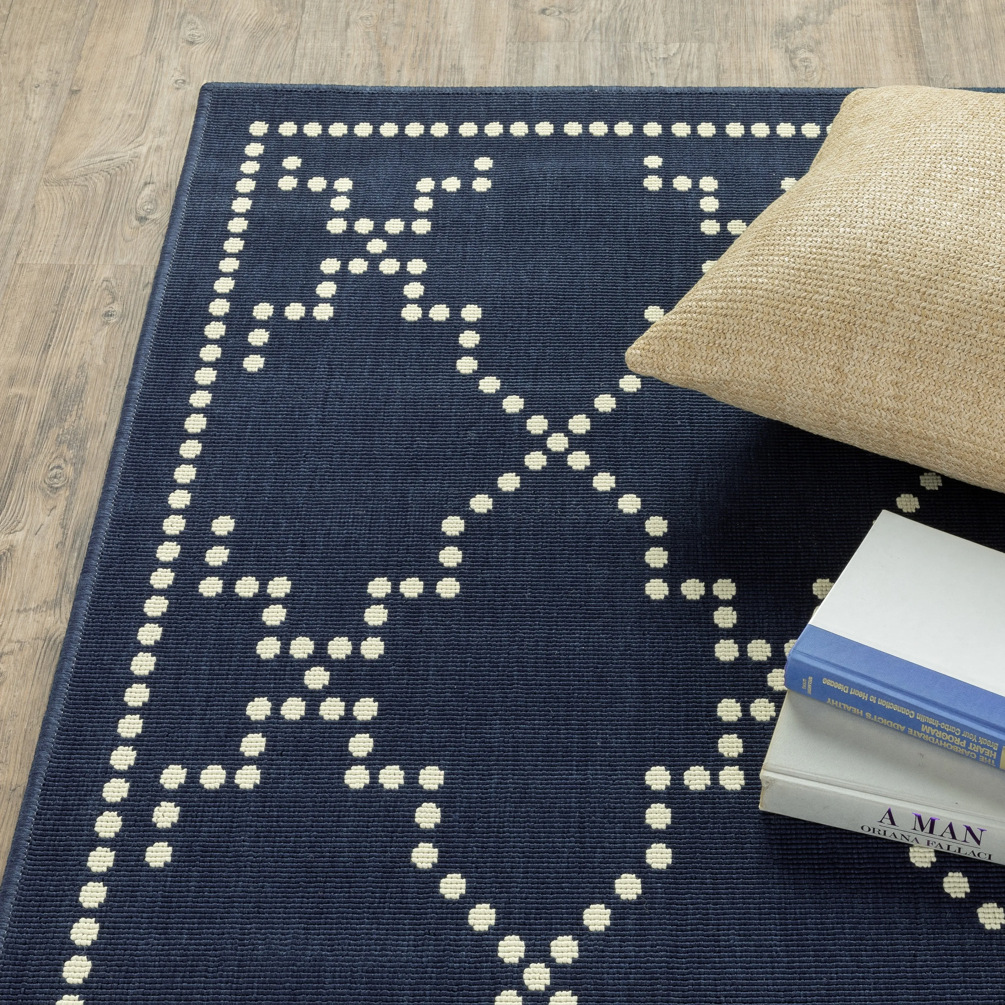 Style Haven Marianna Geometric Trellis Indoor Outdoor Area Rug