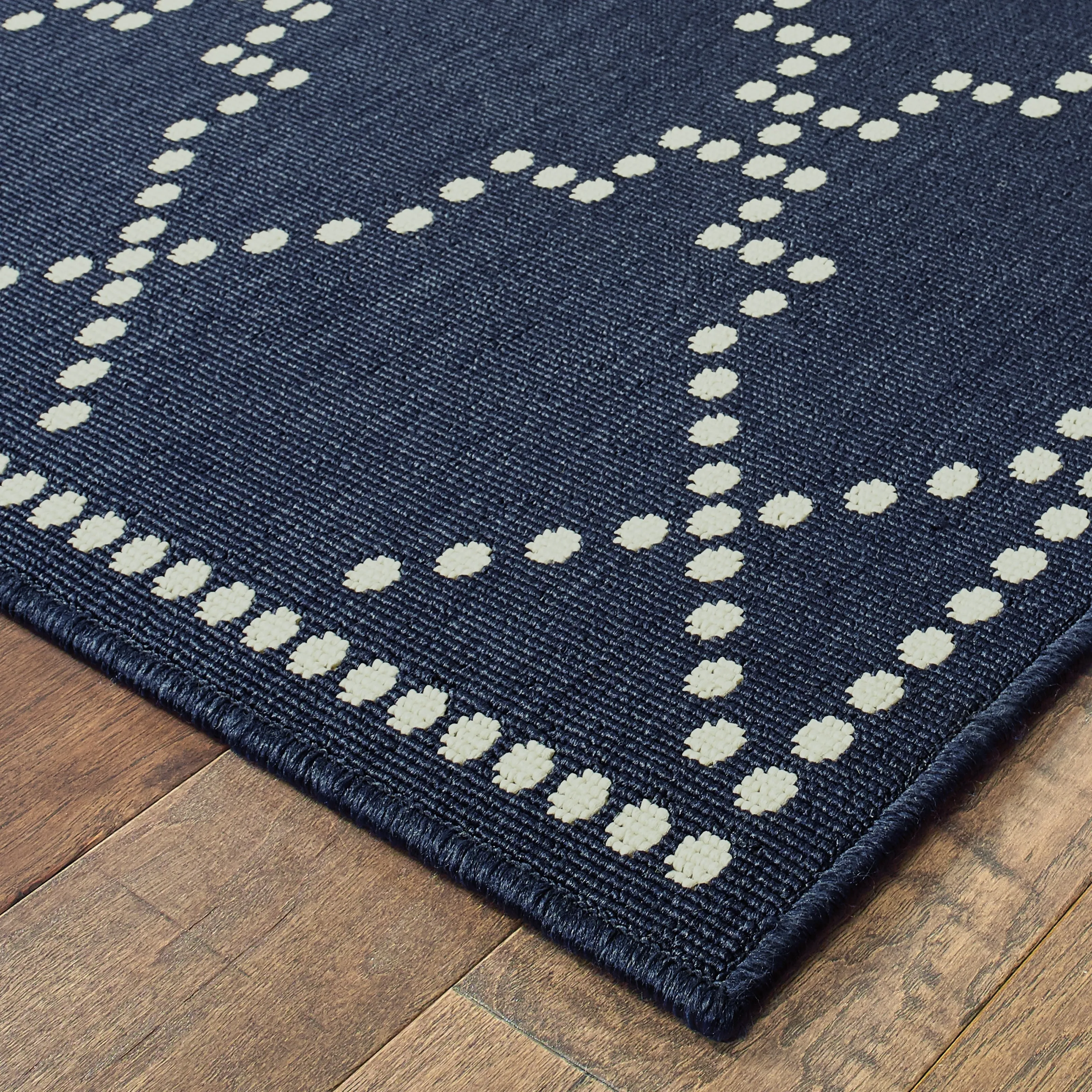 Style Haven Marianna Geometric Trellis Indoor Outdoor Area Rug