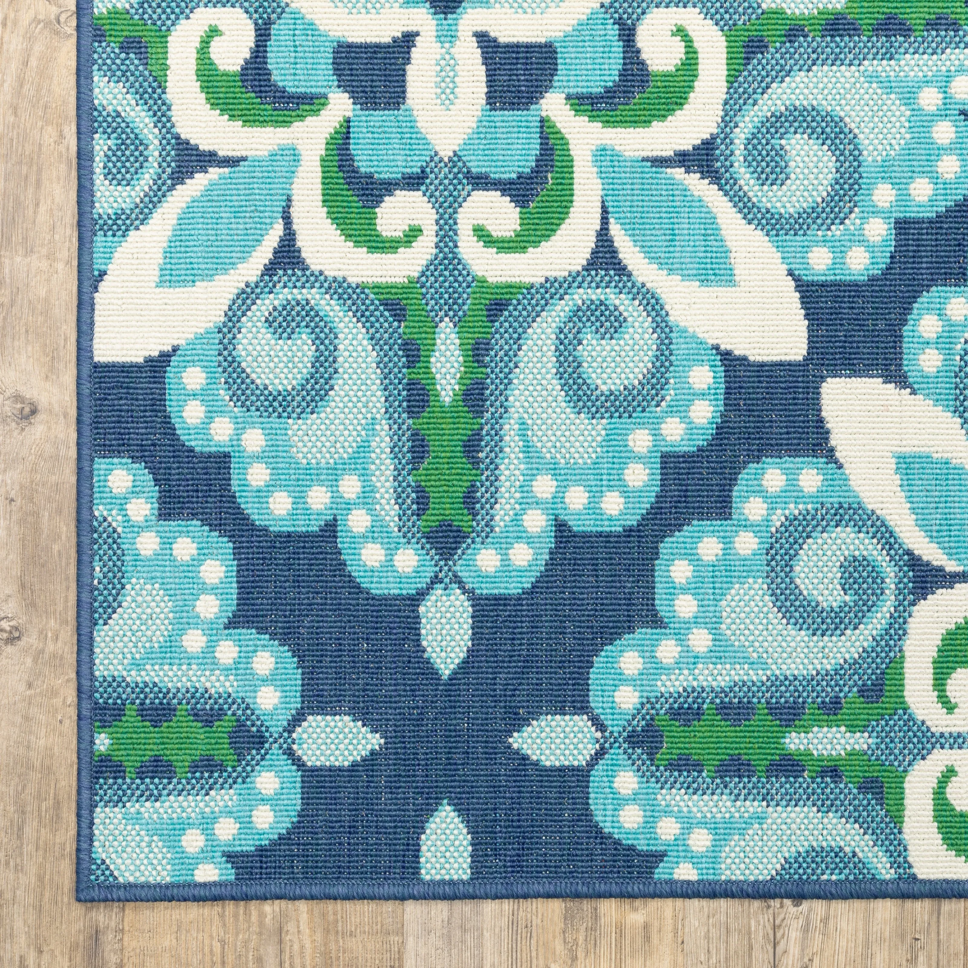 Style Haven Martinque Medallion Indoor Outdoor Area Rug-