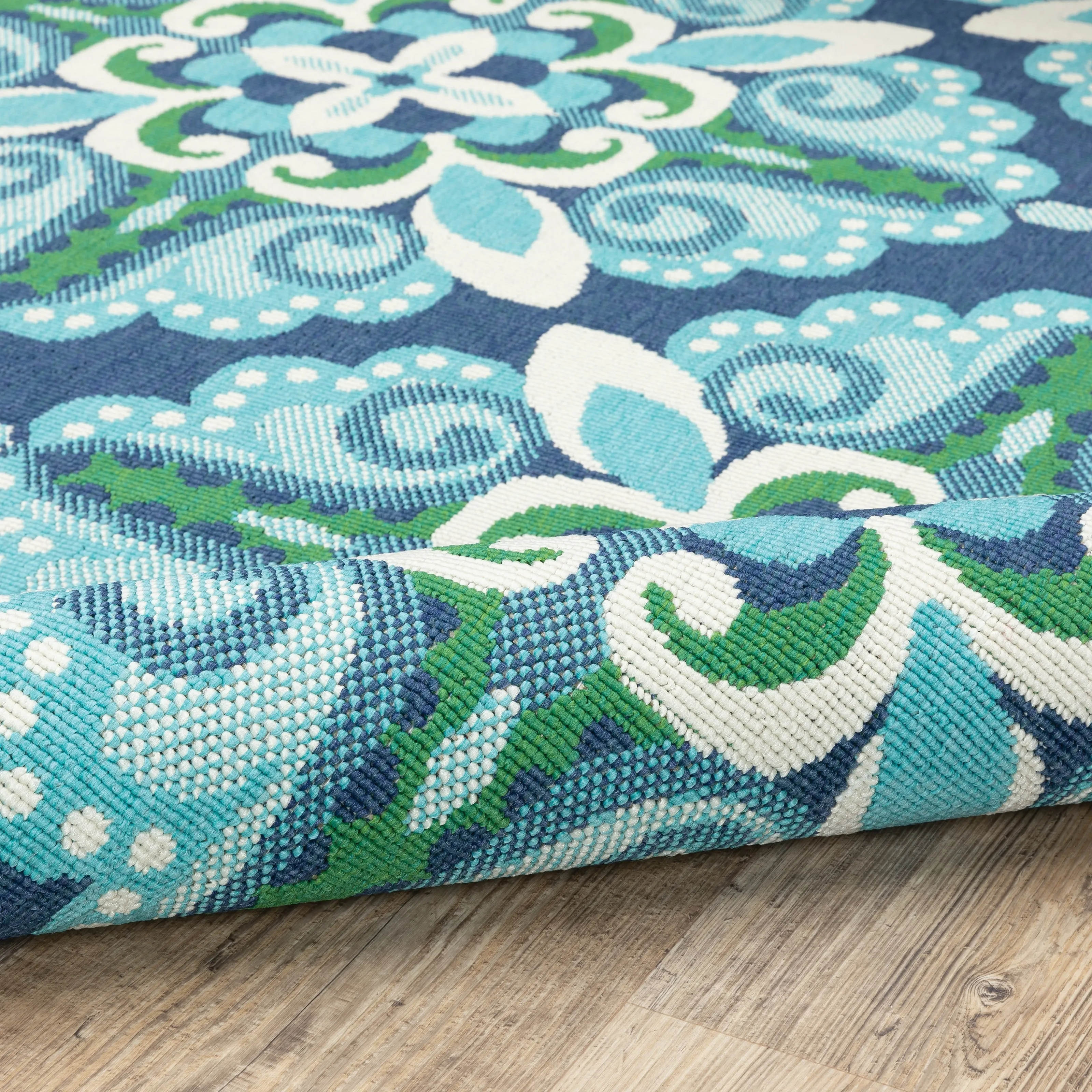 Style Haven Martinque Medallion Indoor Outdoor Area Rug-