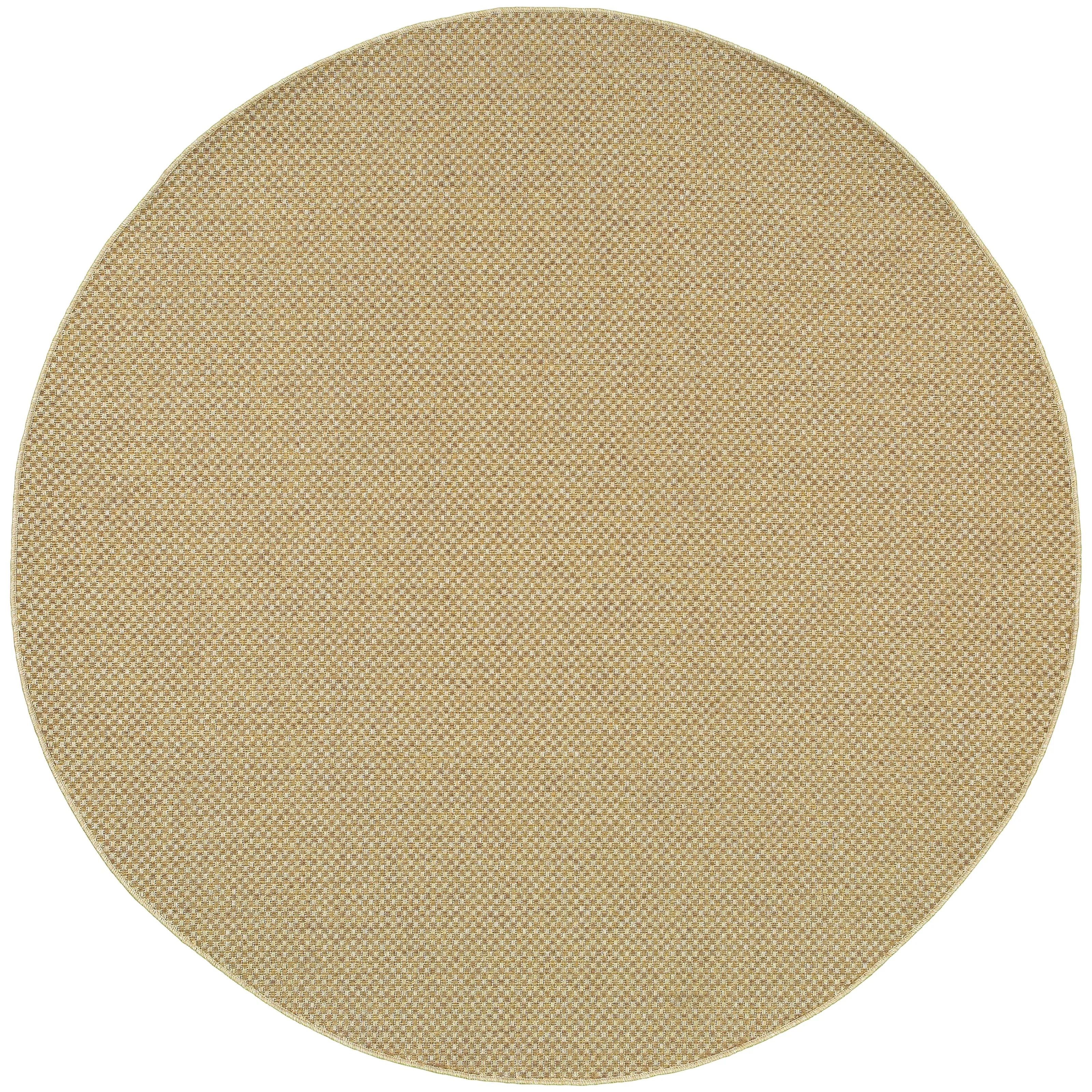 Style Haven Veranda Tonal Woven Basket Weave Indoor-Outdoor Rug