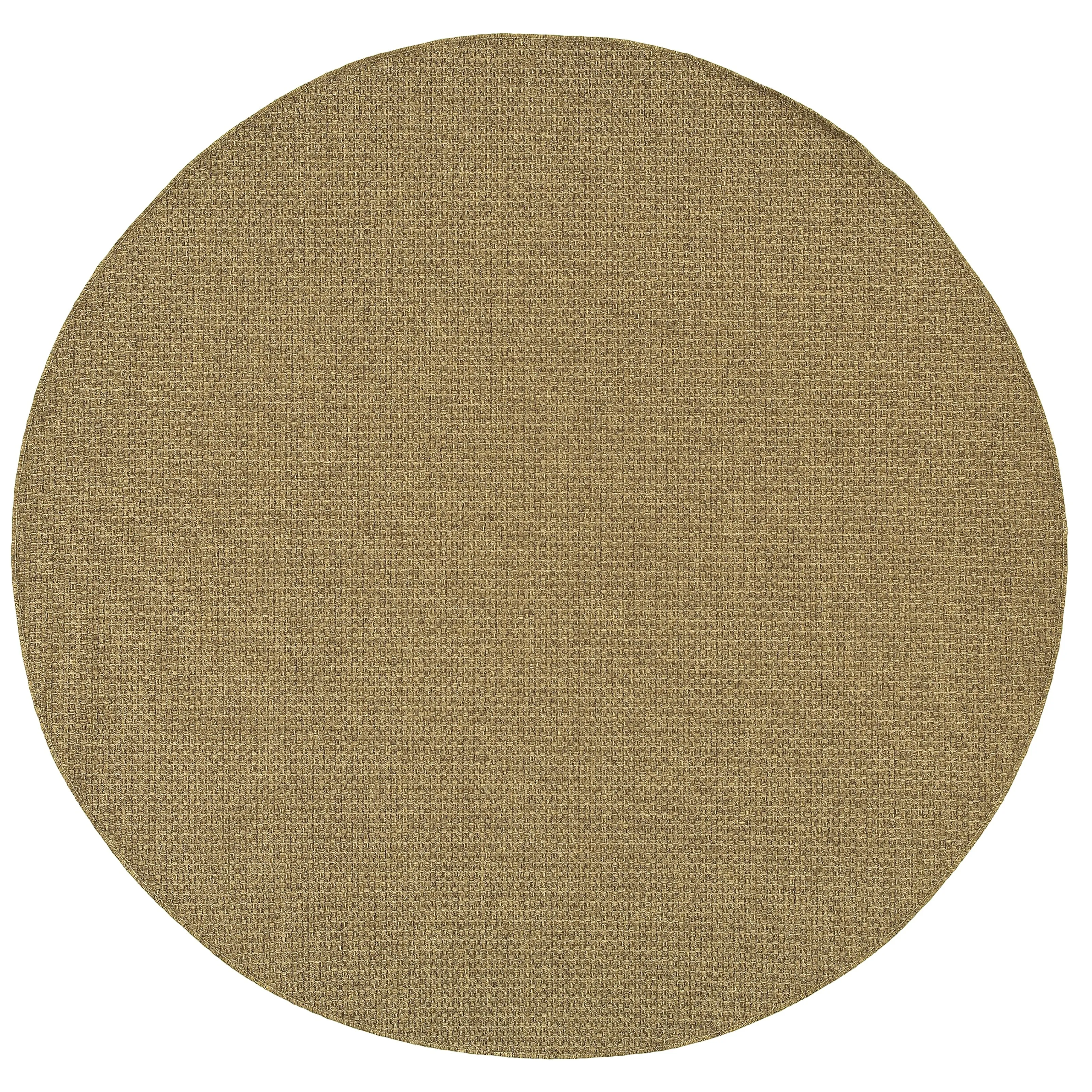 Style Haven Veranda Tonal Woven Basket Weave Indoor-Outdoor Rug