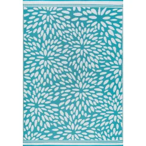 Sundown Beach Floral Indoor/Outdoor Area Rug