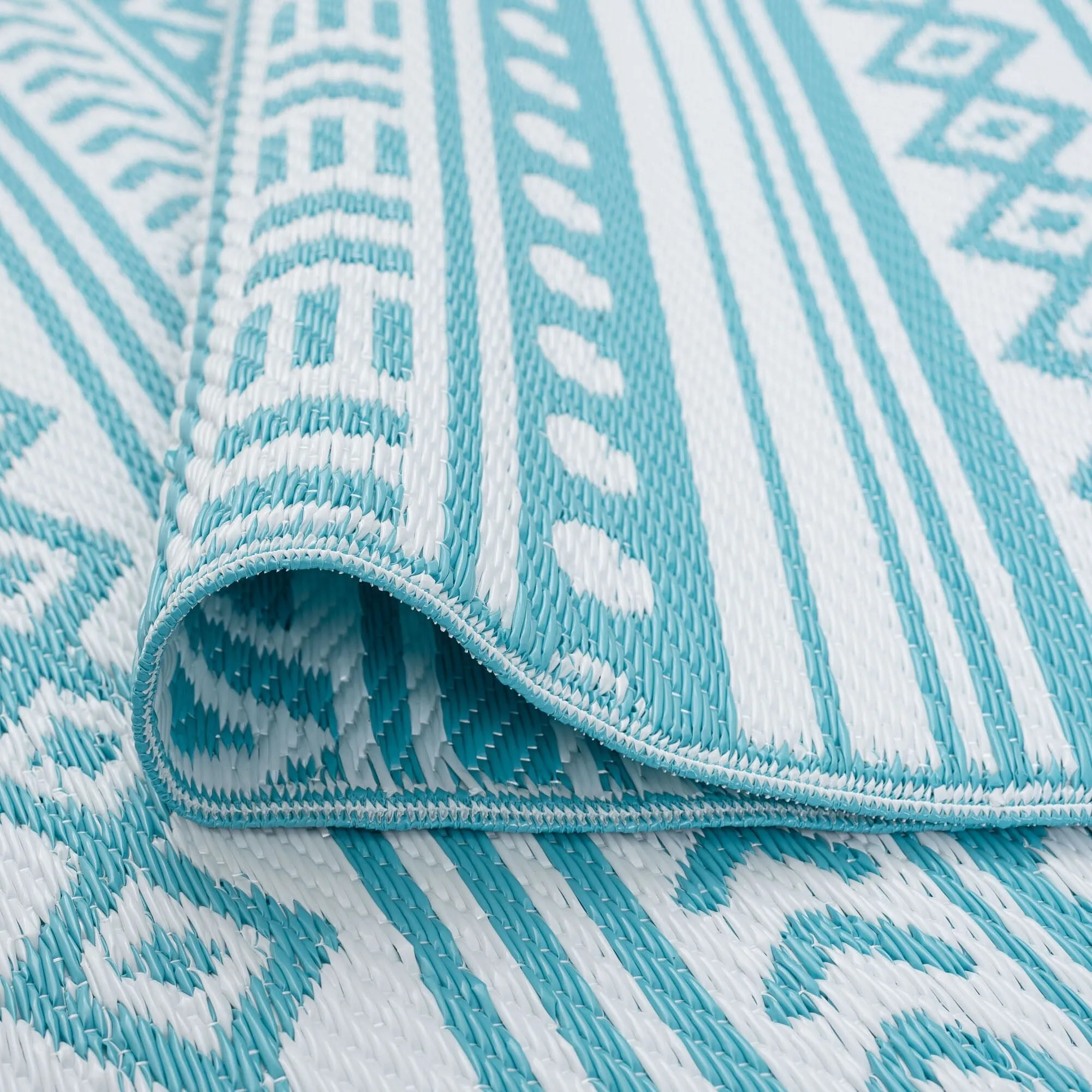 Sundown Beach Stripe Indoor/Outdoor Area Rug