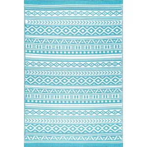 Sundown Beach Stripe Indoor/Outdoor Area Rug