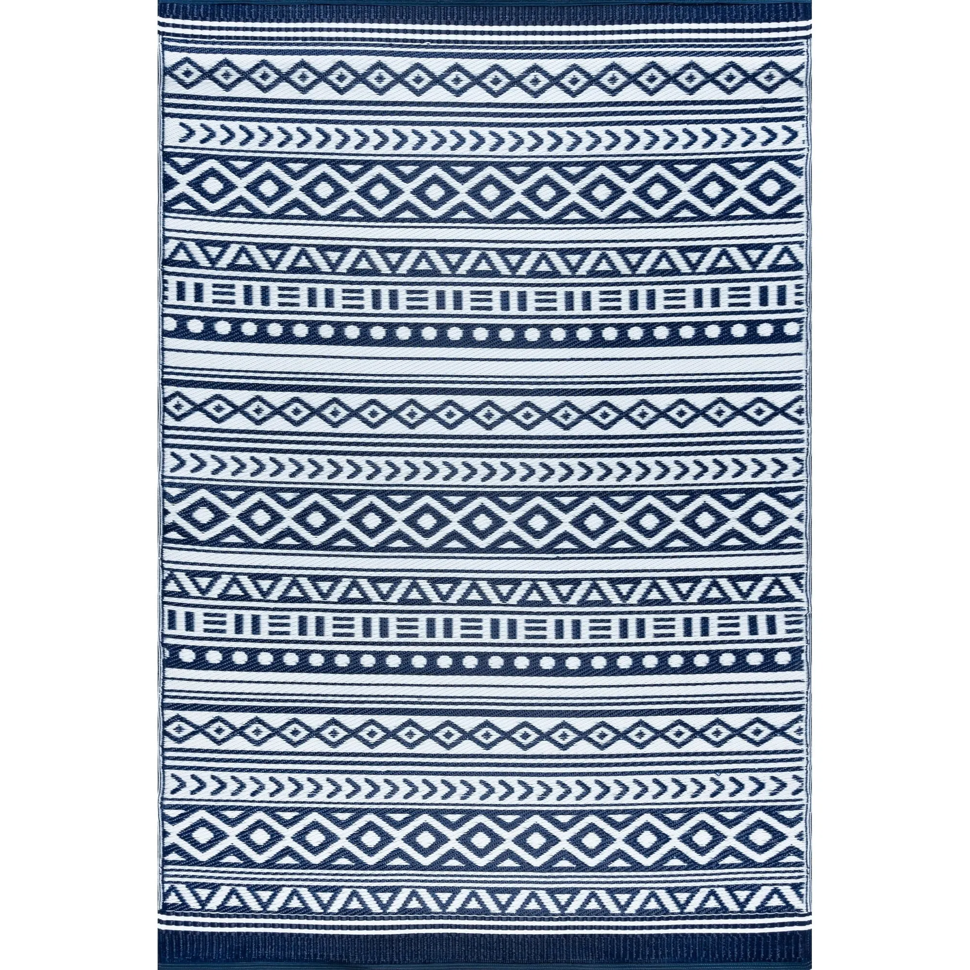 Sundown Beach Stripe Indoor/Outdoor Area Rug