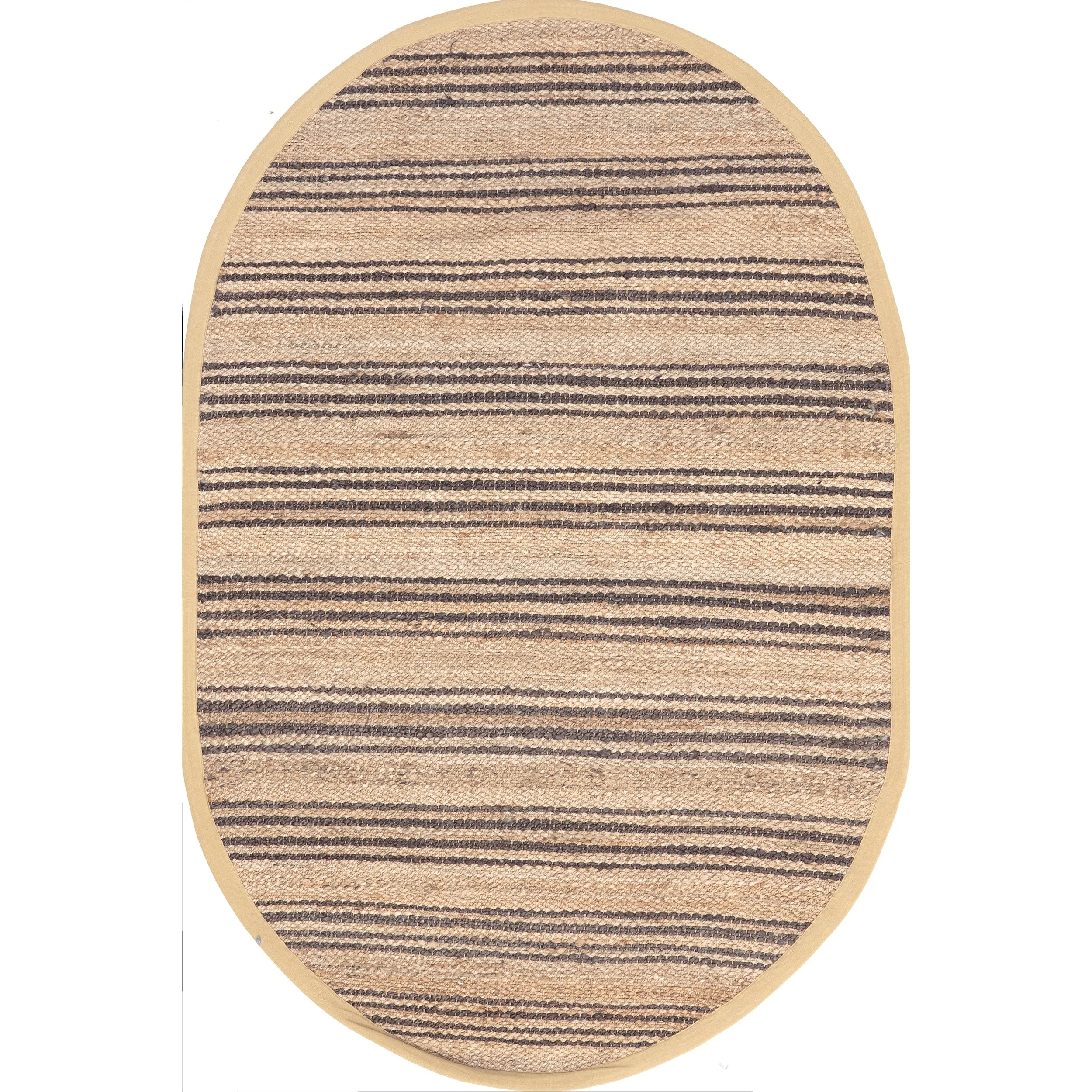 Sycamore Striped Jute Area Rug