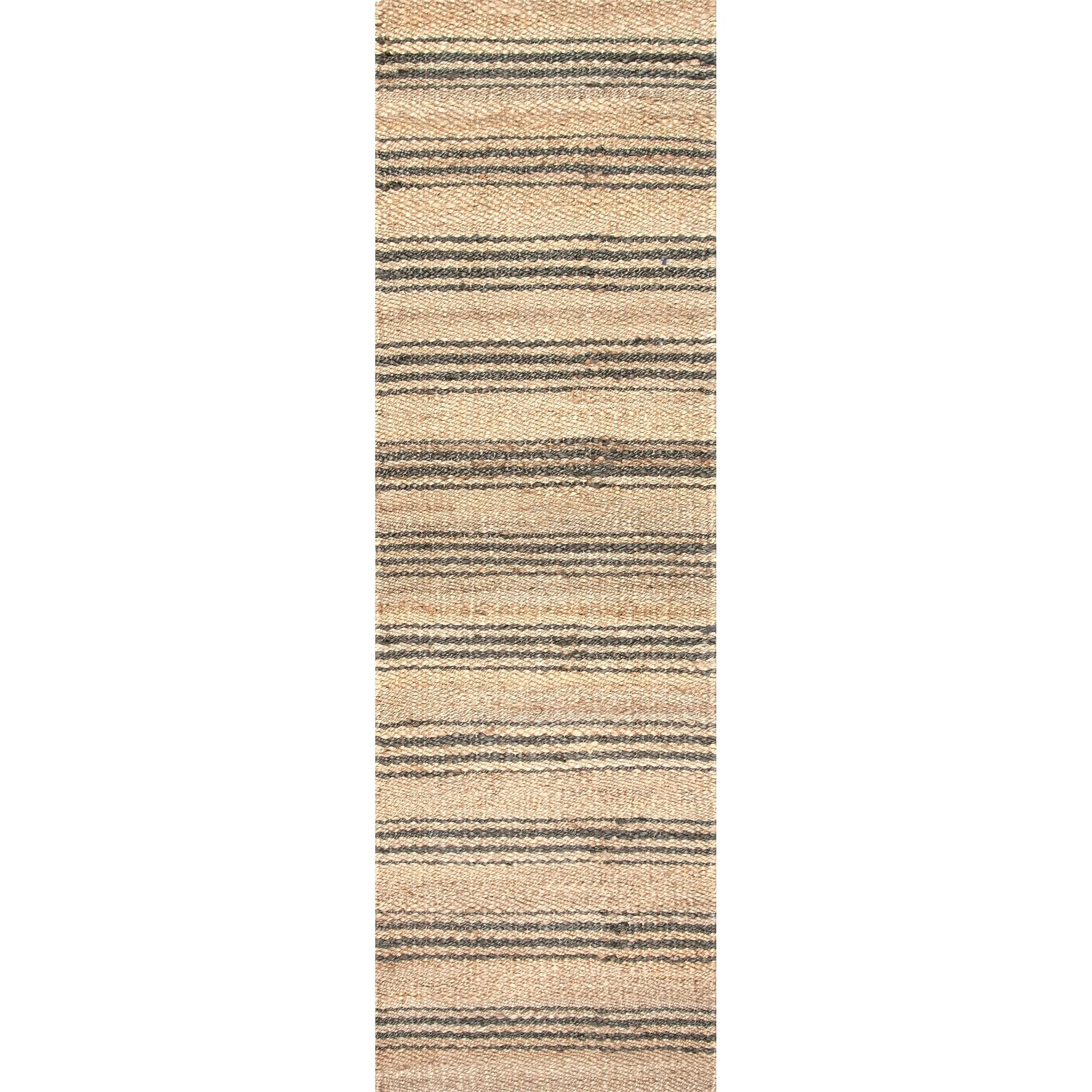 Sycamore Striped Jute Area Rug