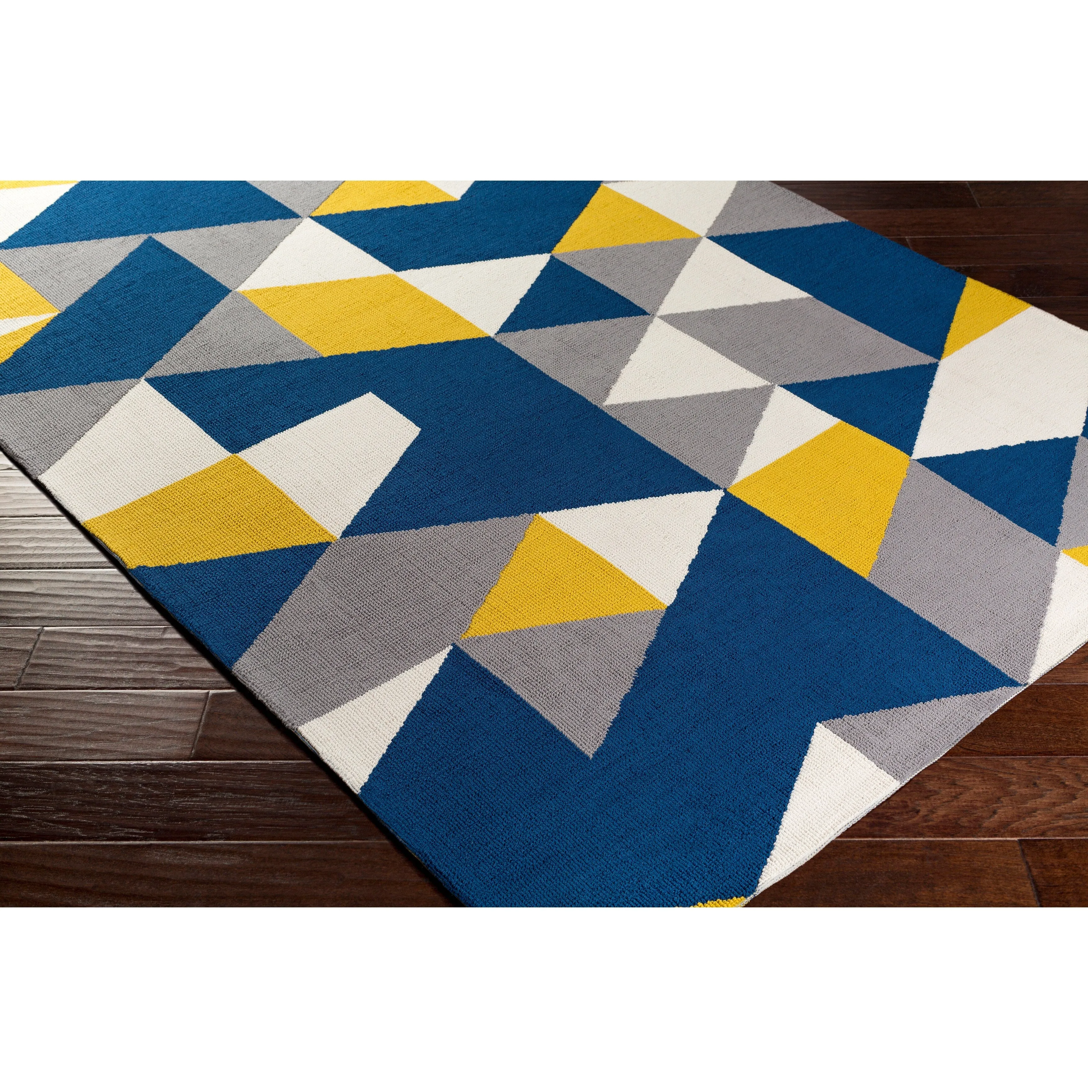 Table-Tufted Tree Polyester Rug (5' x 7'6)