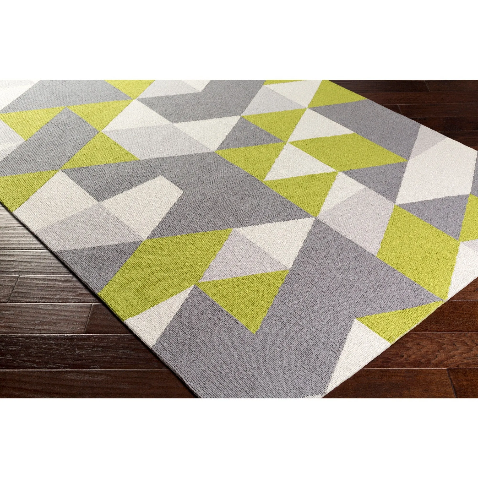 Table-Tufted Tree Polyester Rug